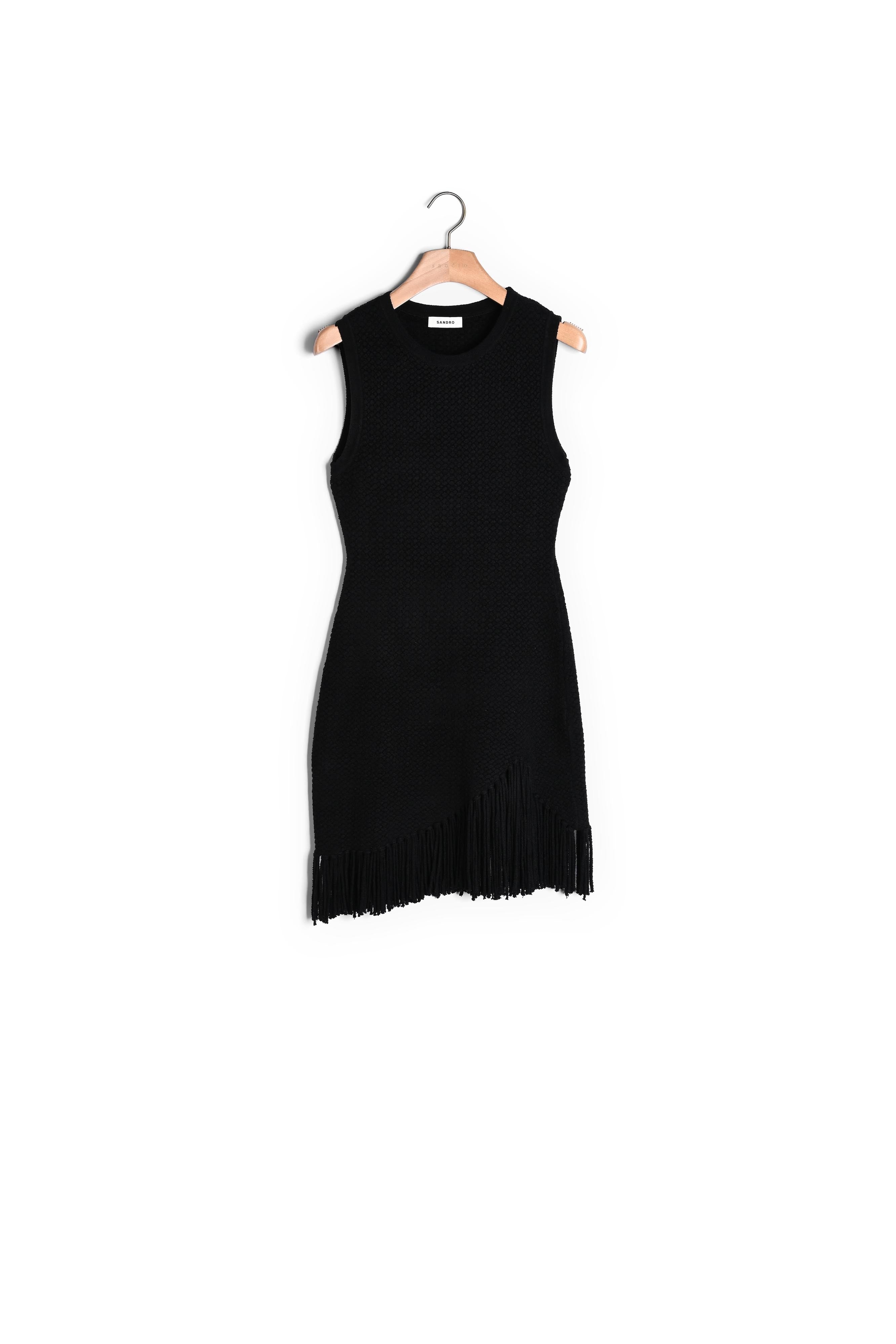 Robe courte à franges Sandro seconde main