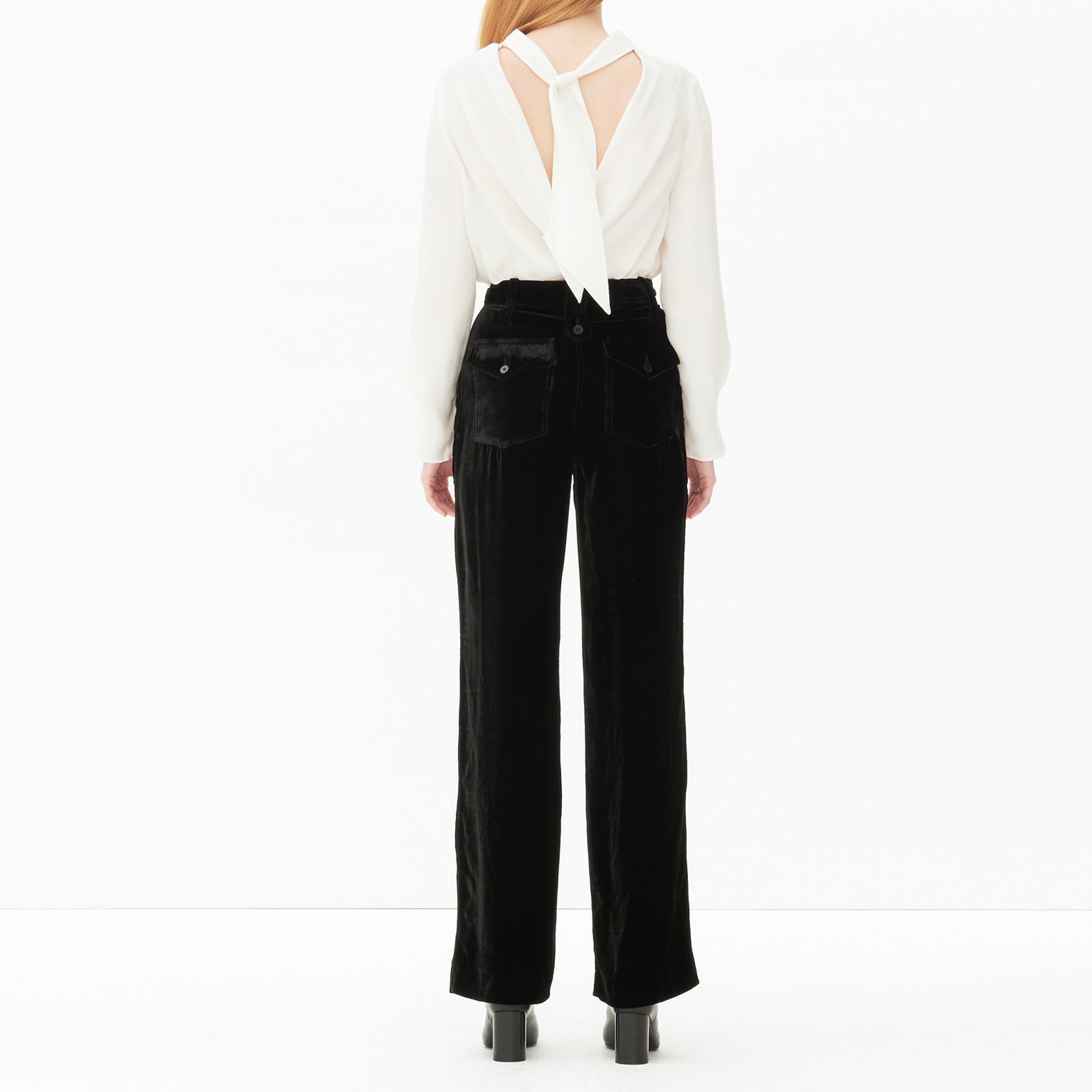 Pantalon Noir Sandro seconde main