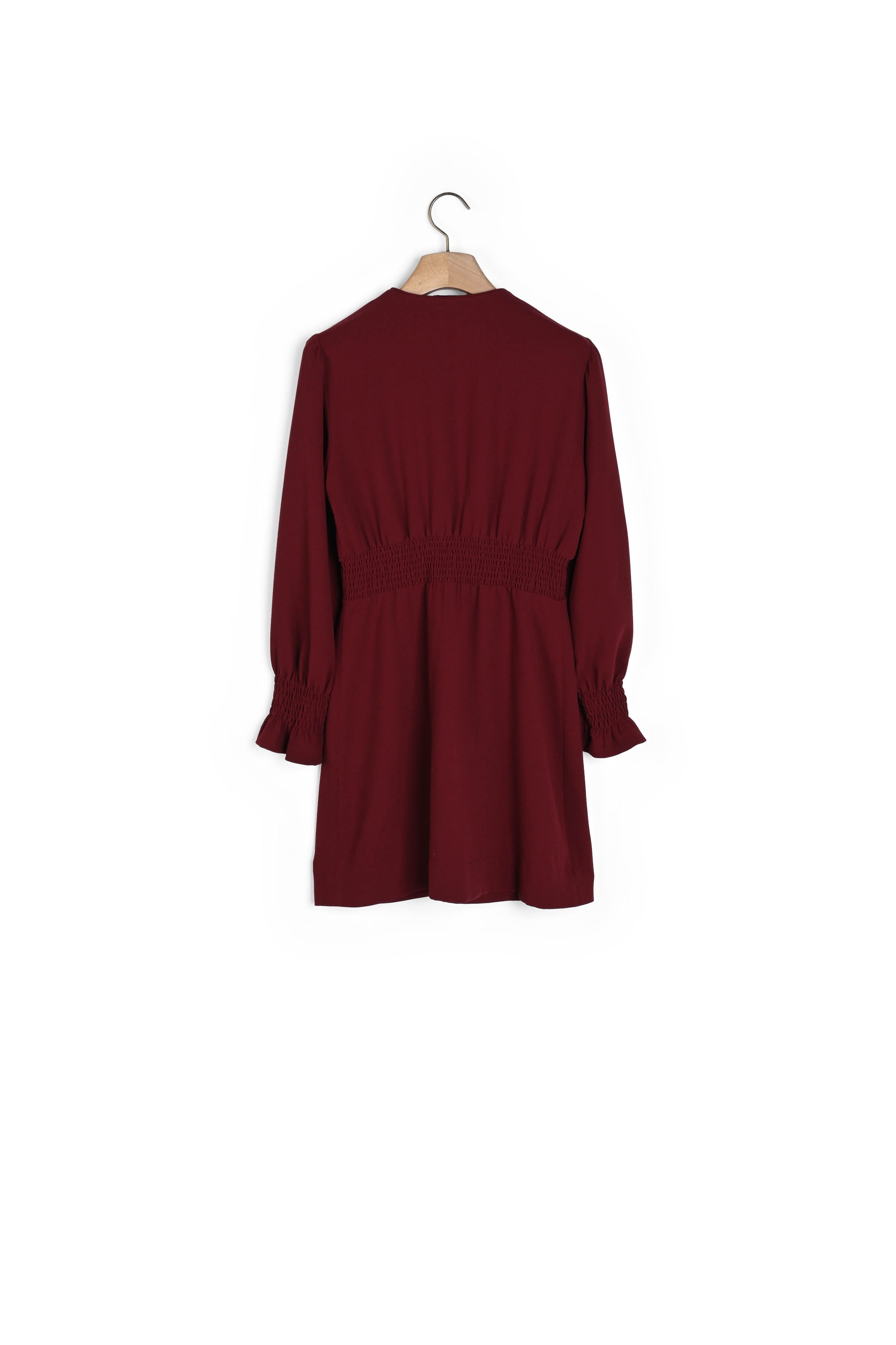 Robe à pressions et ceinture smockée Sandro seconde main