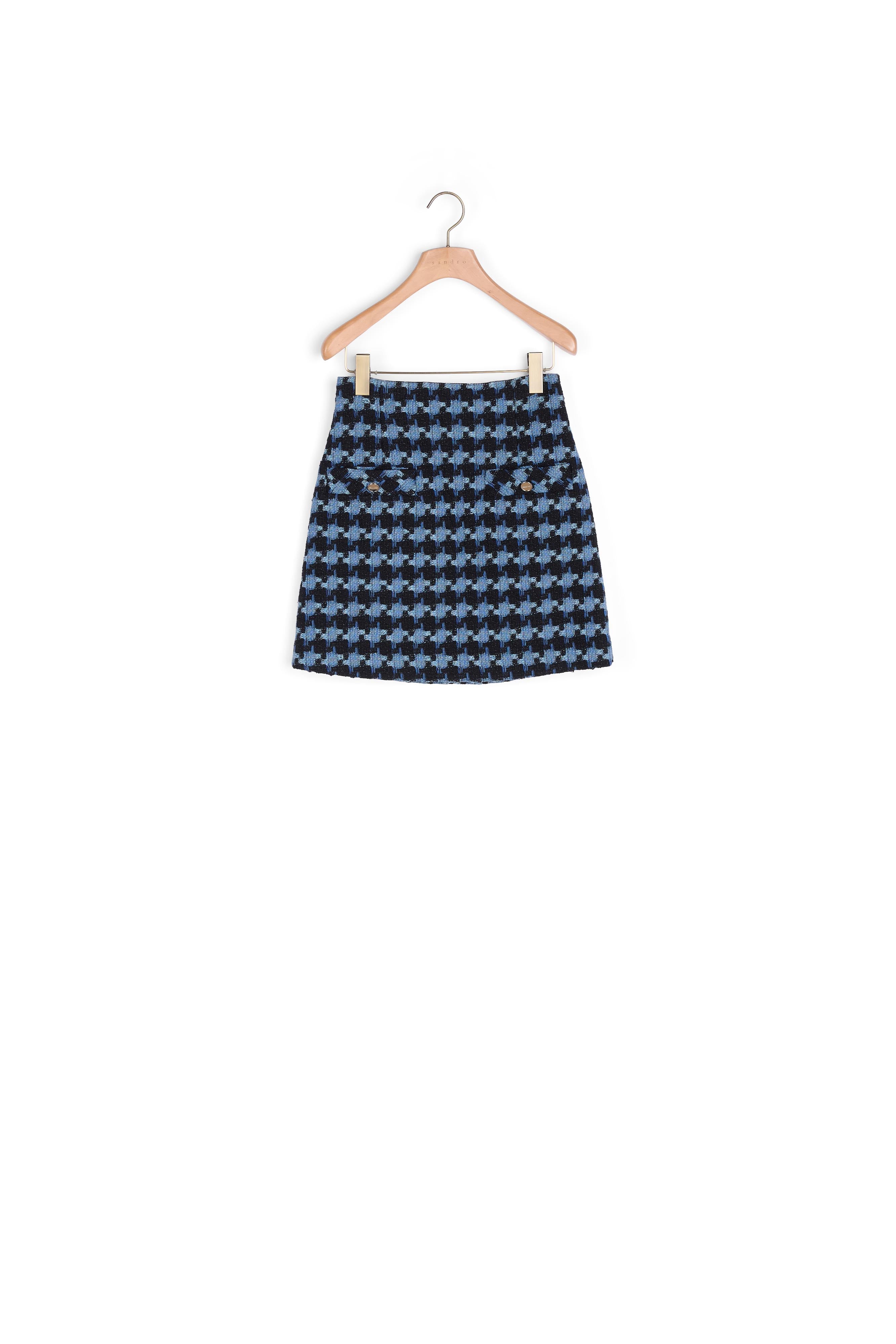 Jupe courte en tweed Sandro seconde main