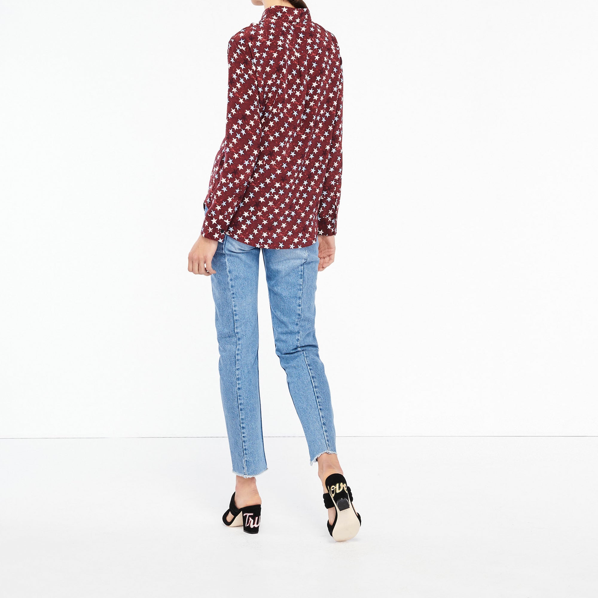 Chemise imprimé étoiles Sandro seconde main