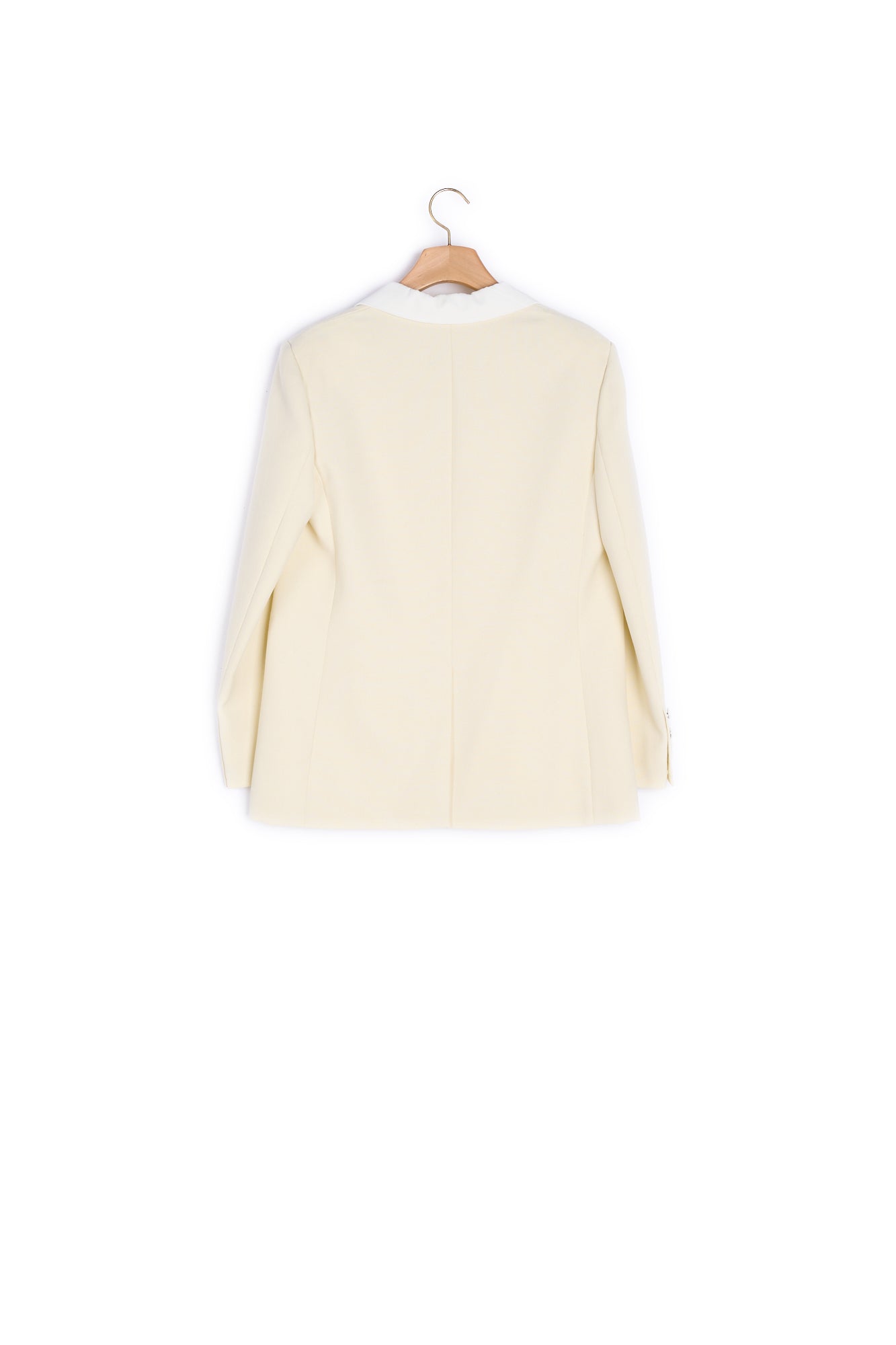 Veste de tailleur à col contrasté Sandro seconde main
