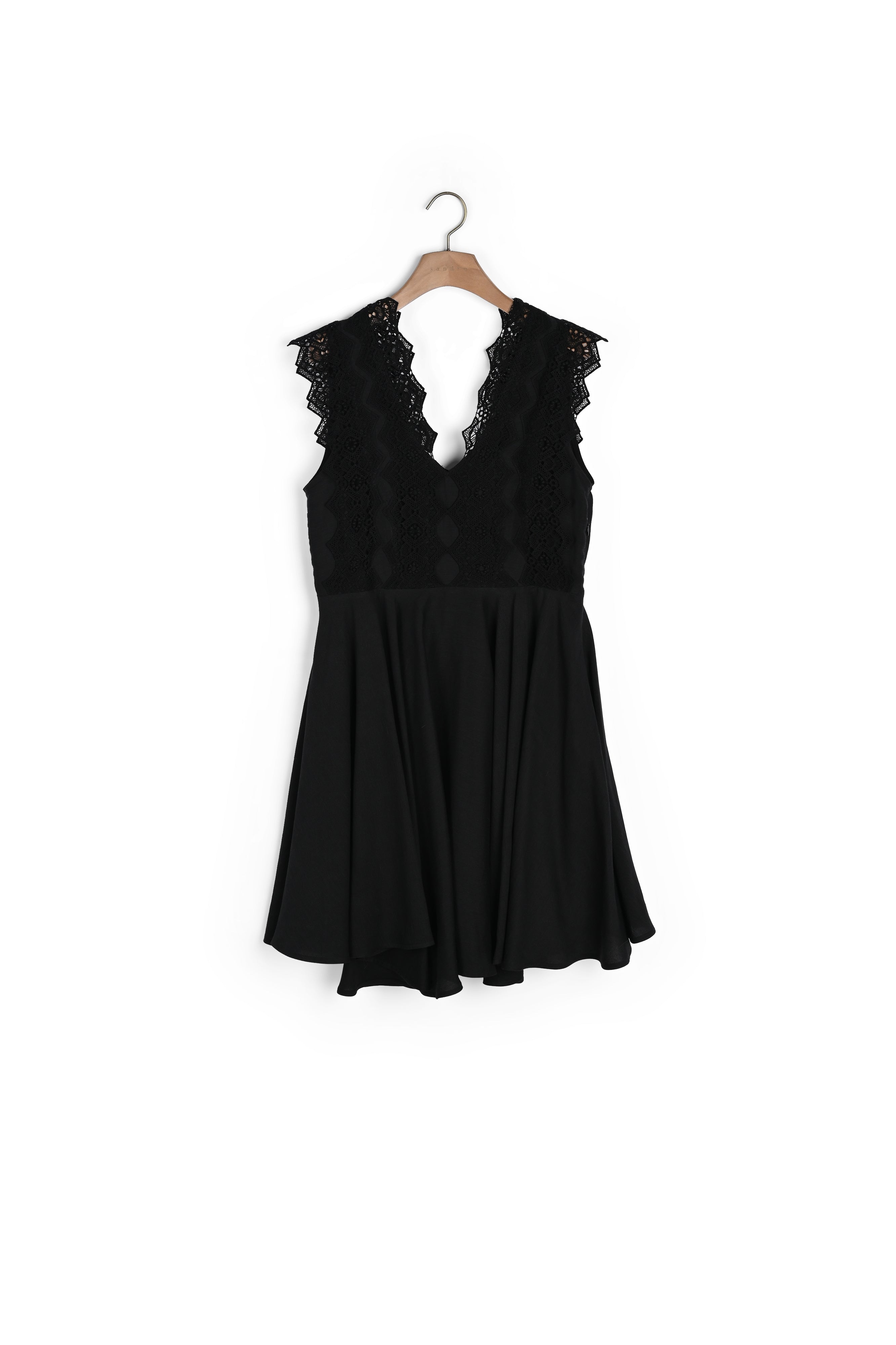 Robe courte patineuse Sandro seconde main