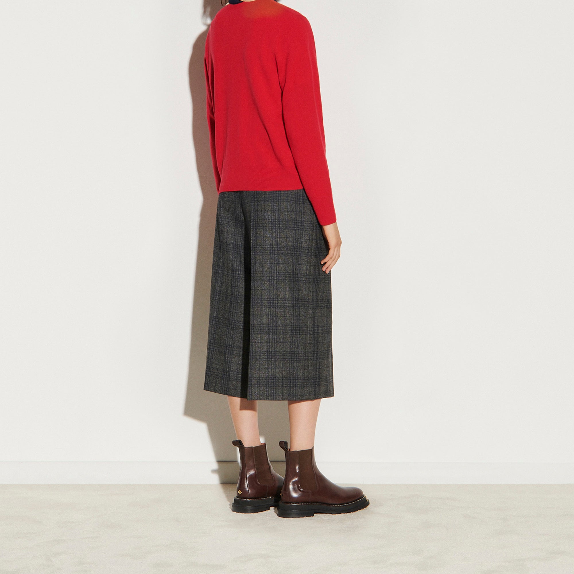Cardigan court en laine et cachemire Sandro seconde main