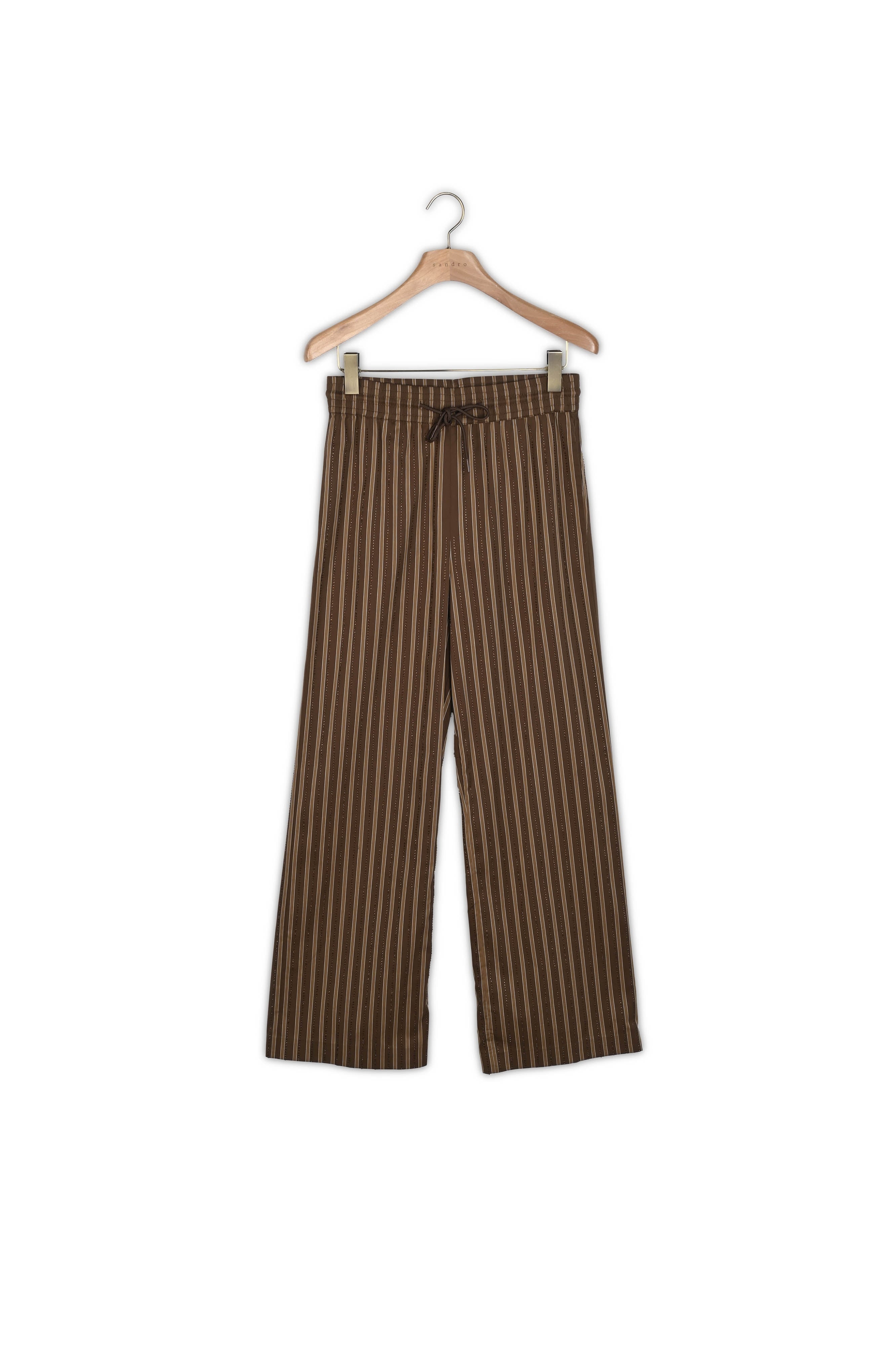 Pantalon à rayures Sandro seconde main