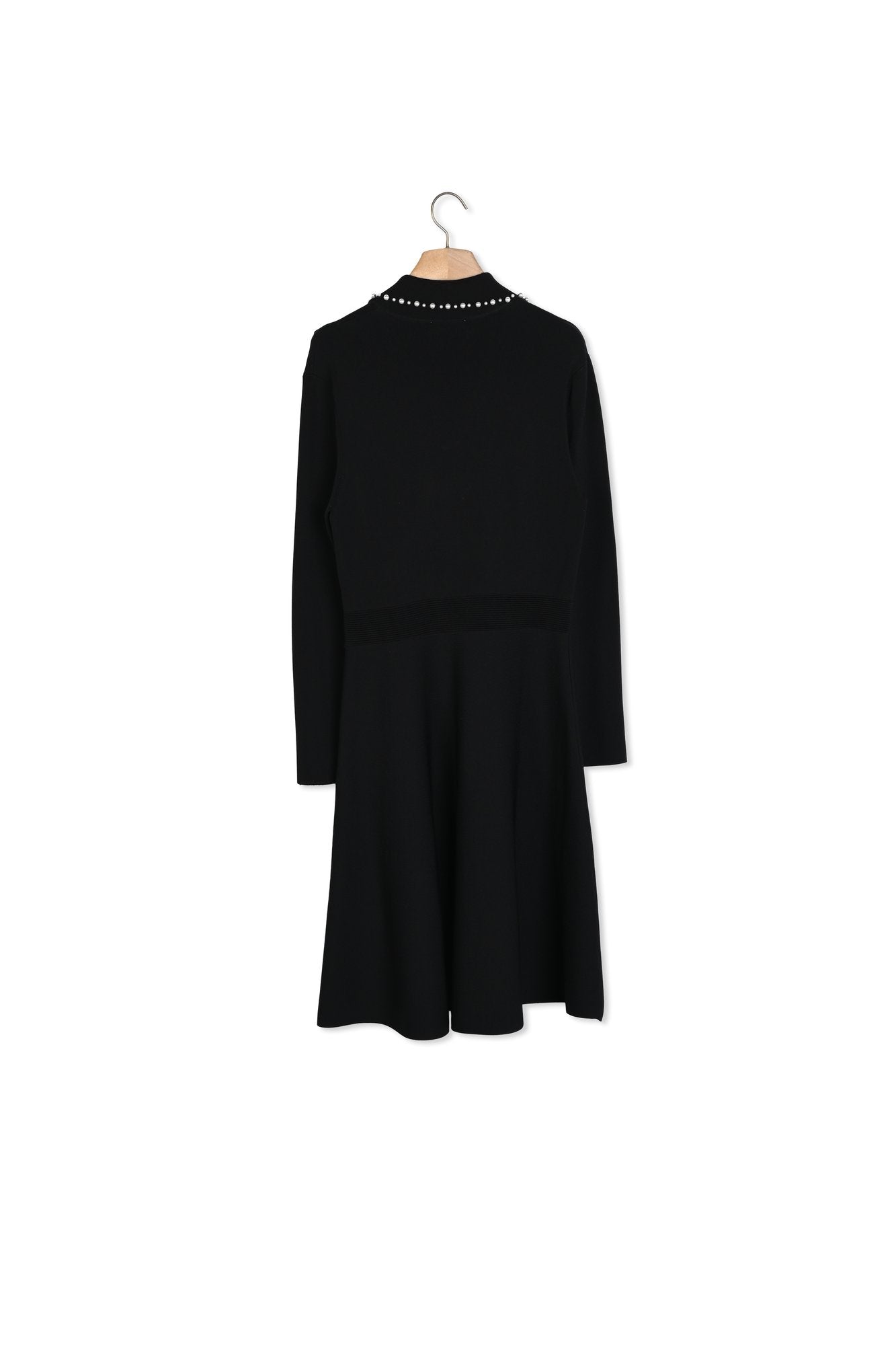 Robe courte en Maille avec col tailleur Sandro seconde main