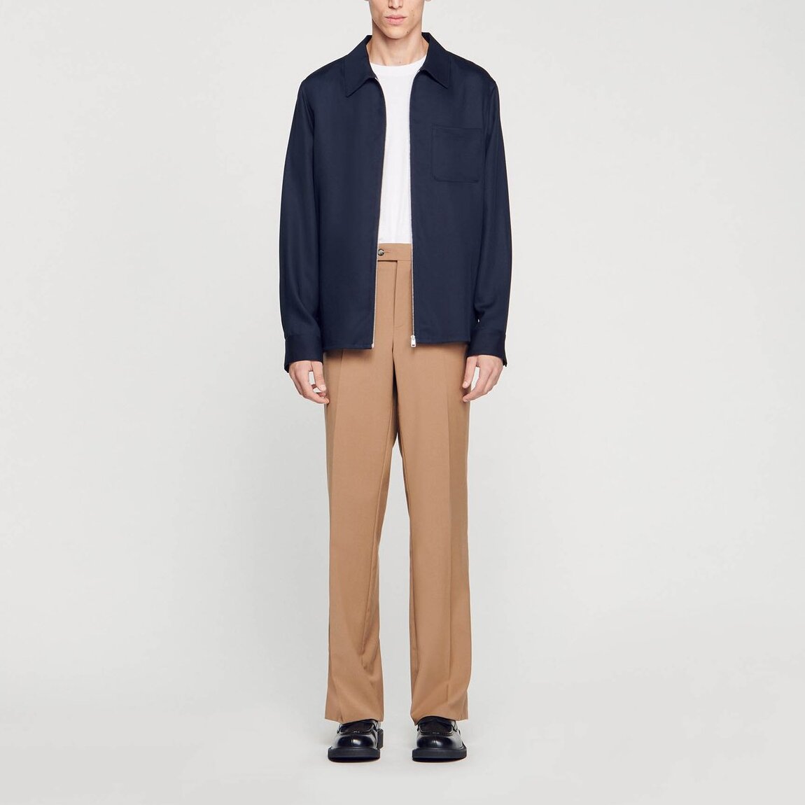 Chemise zippée Sandro seconde main