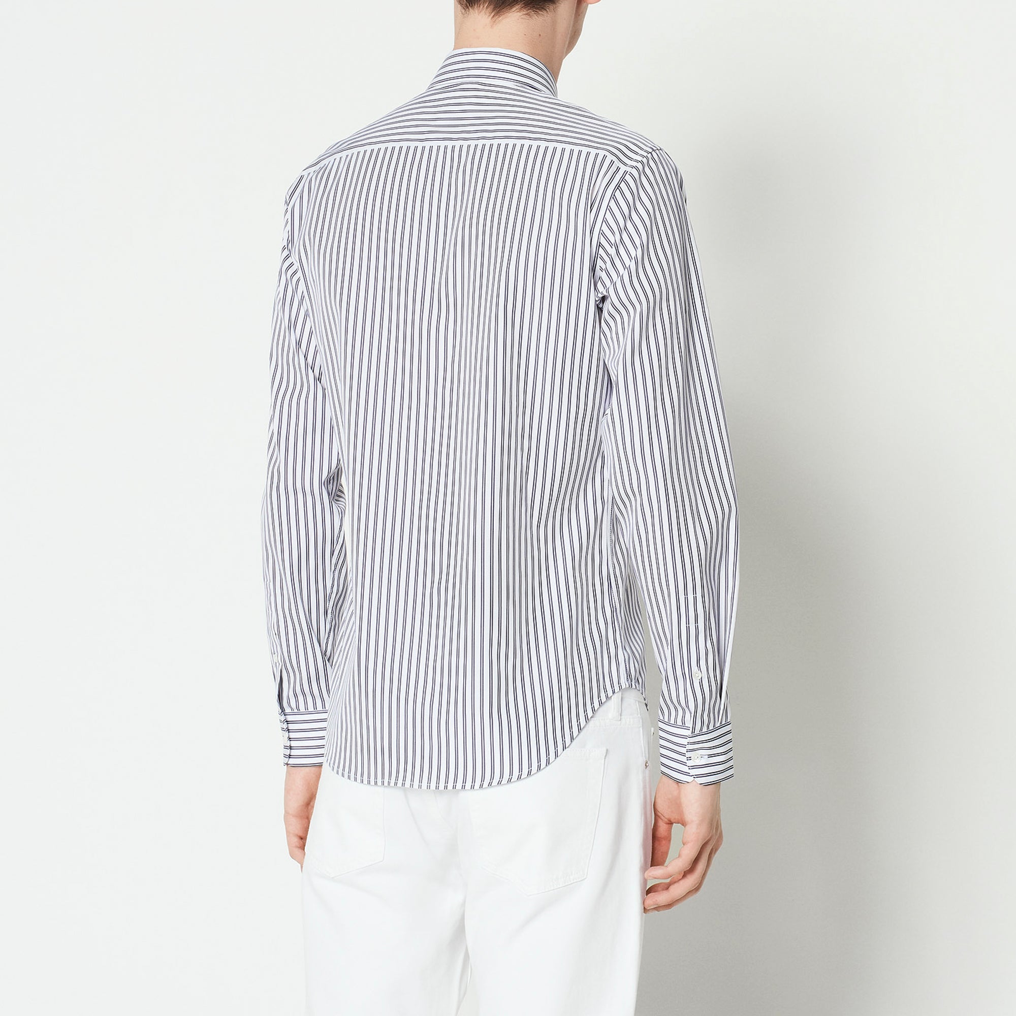 Chemise manches longues rayée Sandro seconde main