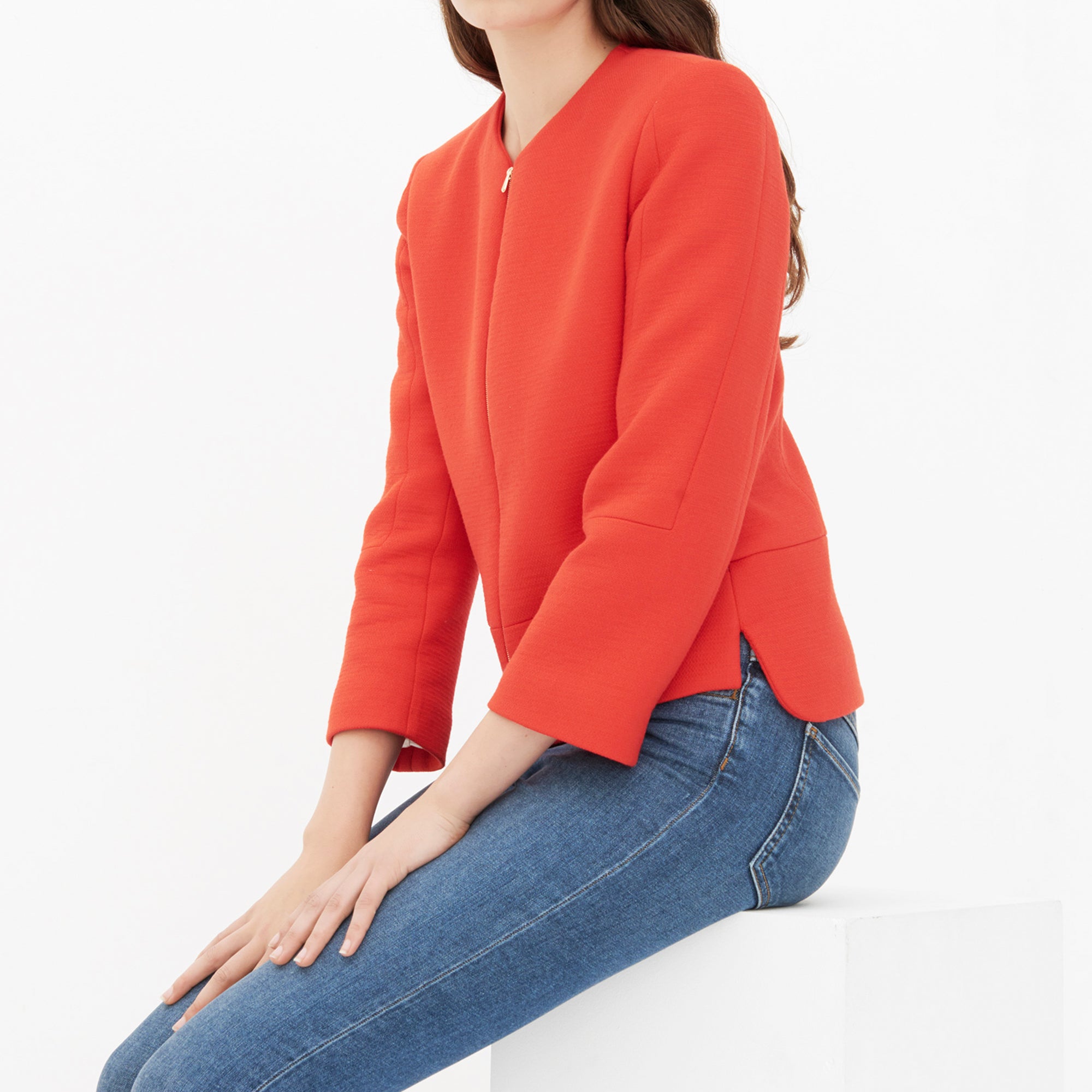 Veste Rouge Sandro seconde main