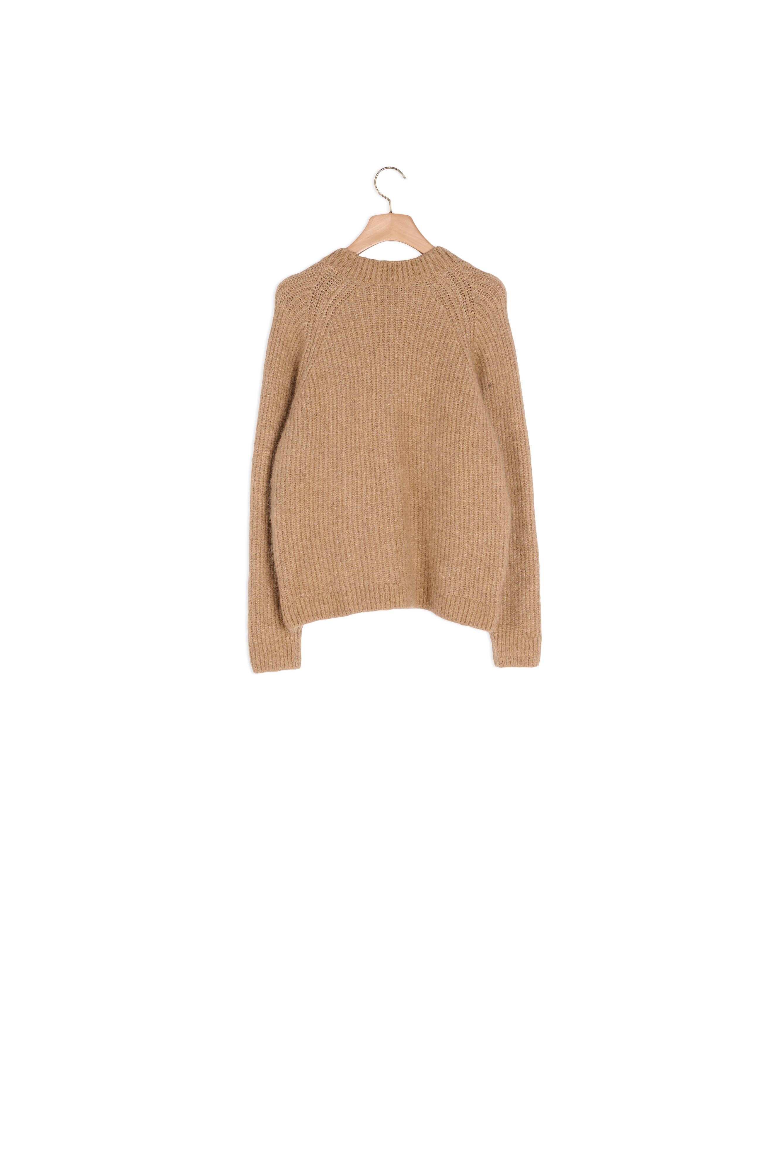 Pull col rond à manches raglans Sandro seconde main