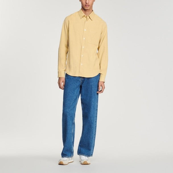 Chemise en velours côtelé Sandro seconde main