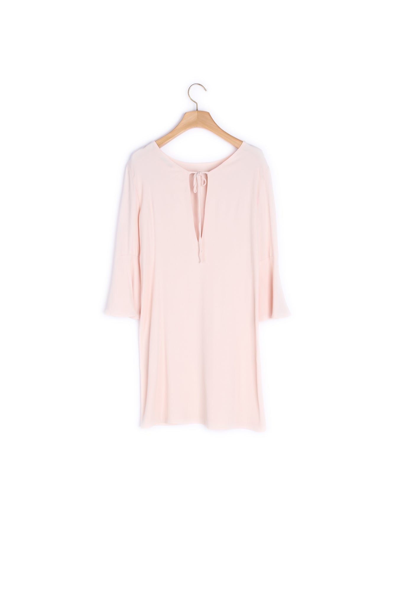 Robe fluide à manches volantées Sandro seconde main