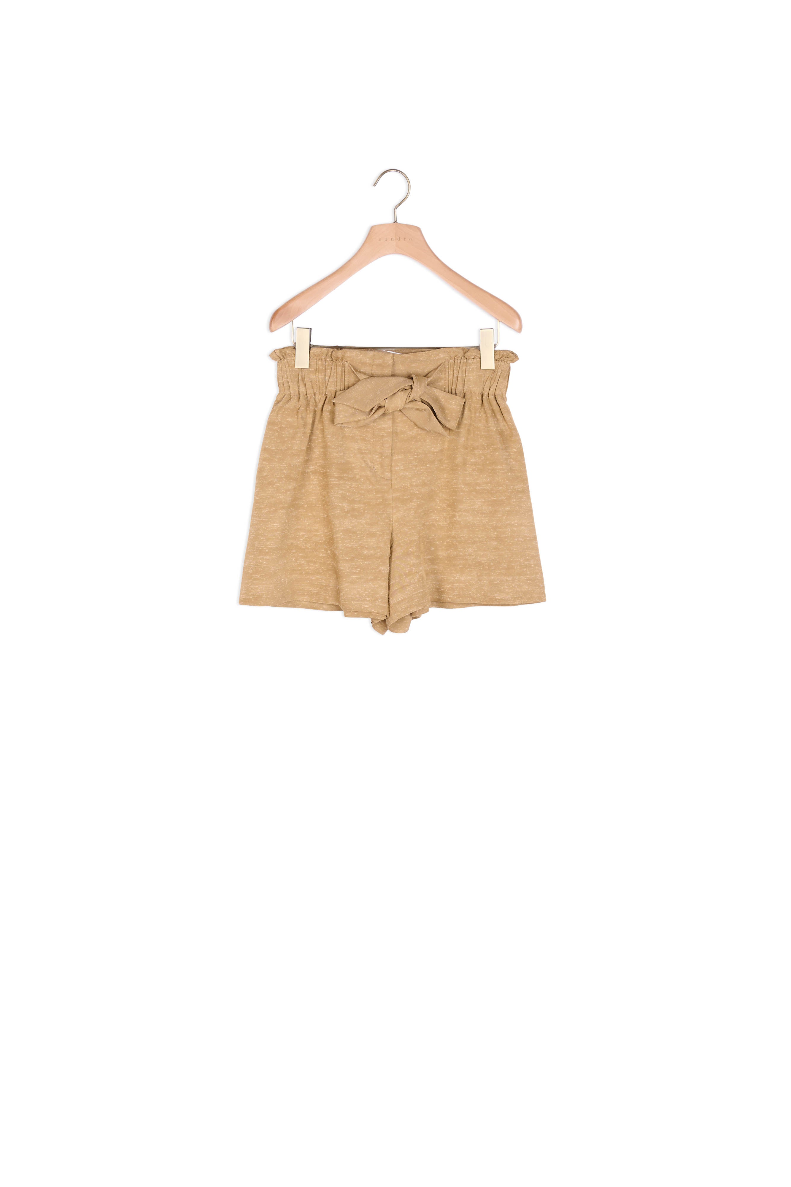 Short large avec ceinture à nouer Sandro seconde main