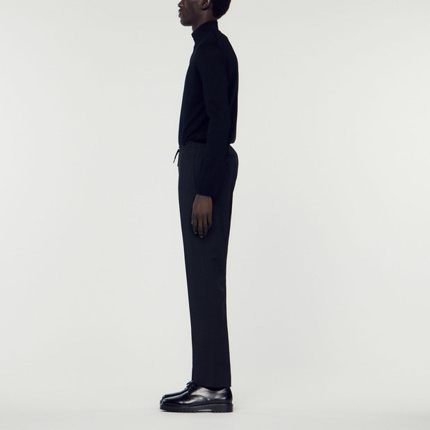 Pantalon à ceinture élastiquée Sandro seconde main