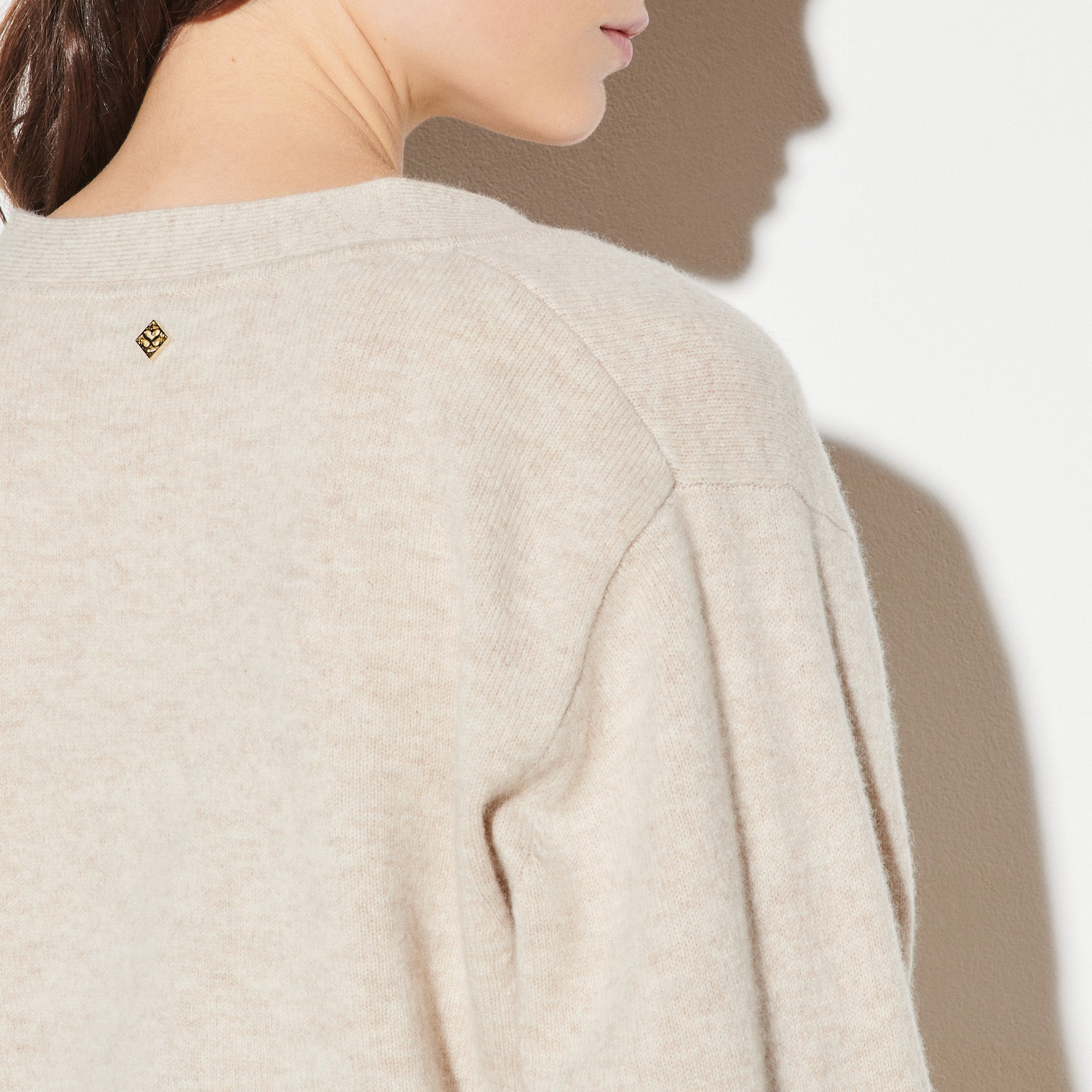 Cardigan twinset en laine Sandro seconde main