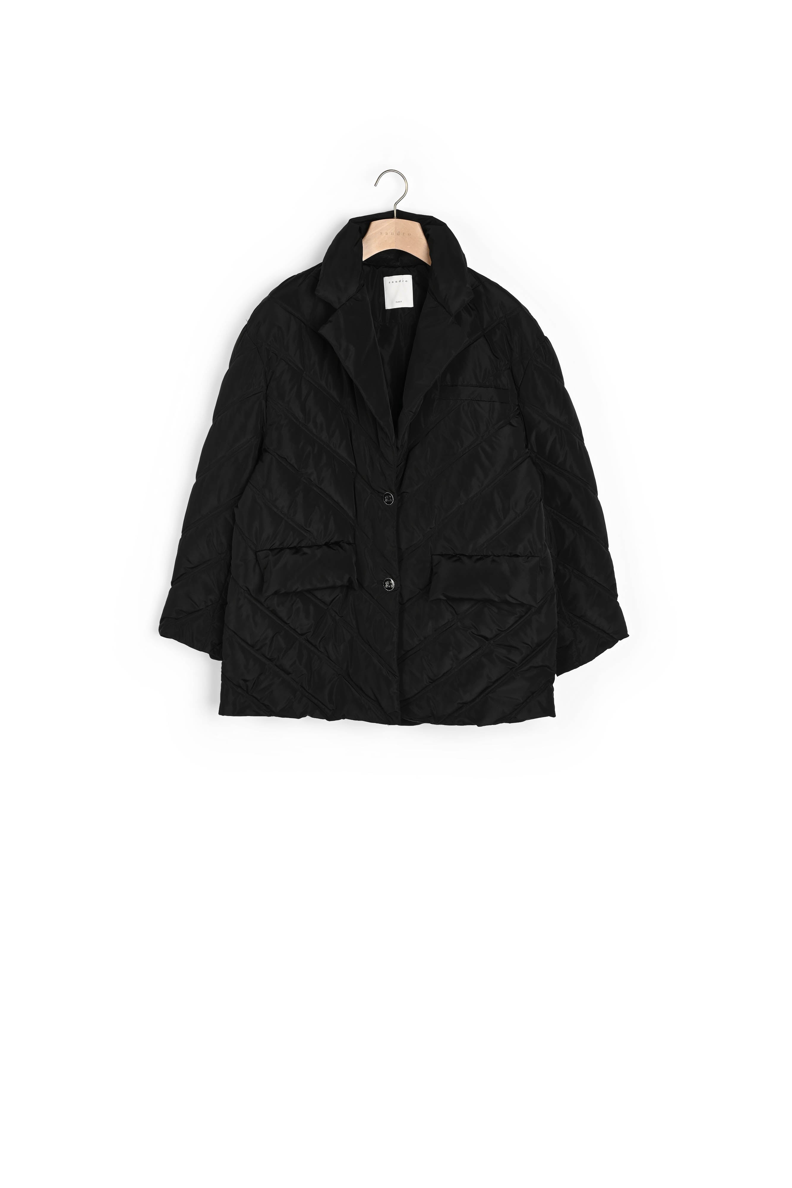 Manteau rembourré et avec matelassage Sandro seconde main