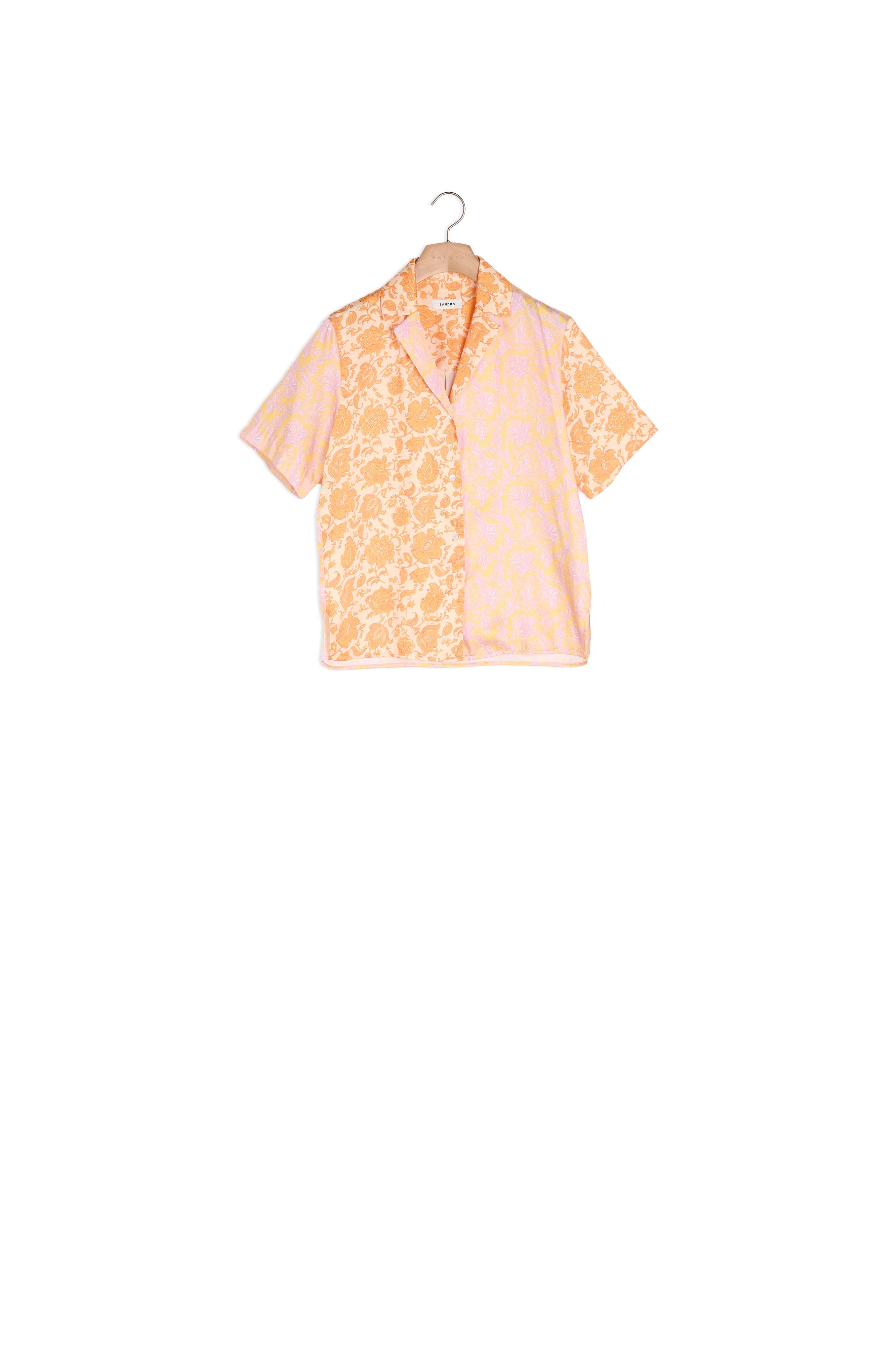 Chemise fluide imprimé Folk Flower Sandro seconde main