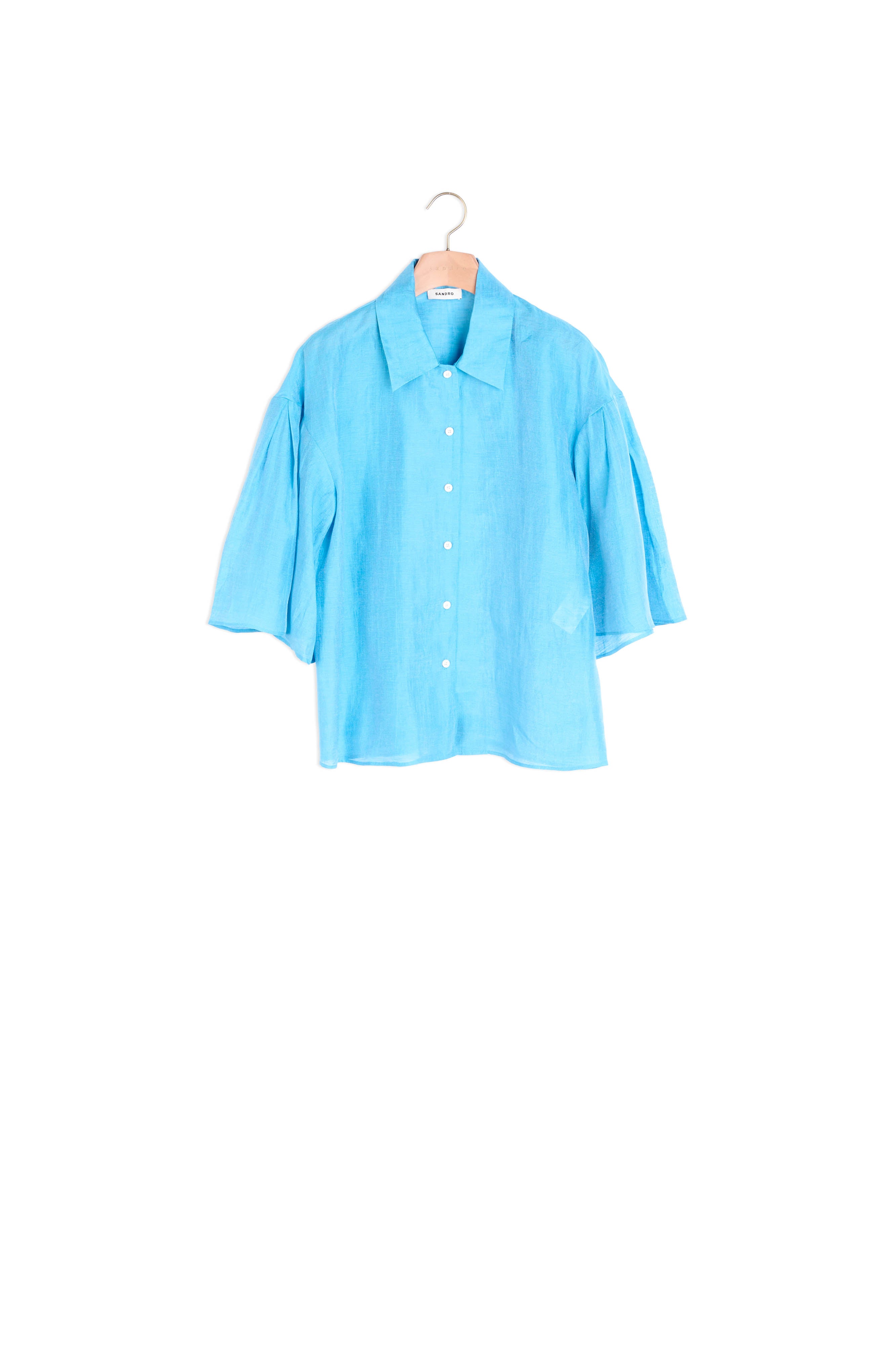 Chemise fluide en soie Sandro seconde main