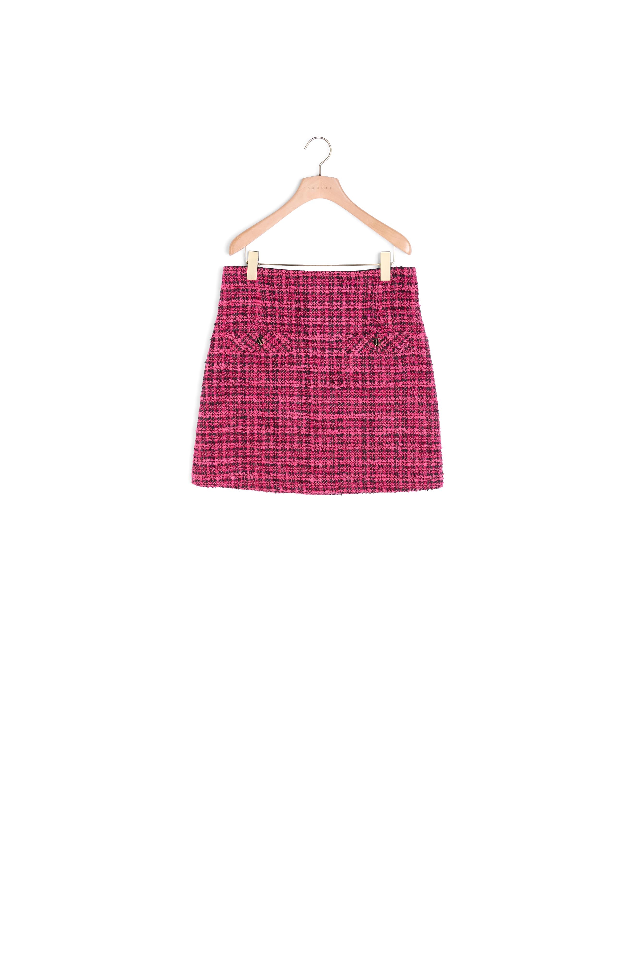 Jupe courte en tweed Sandro seconde main