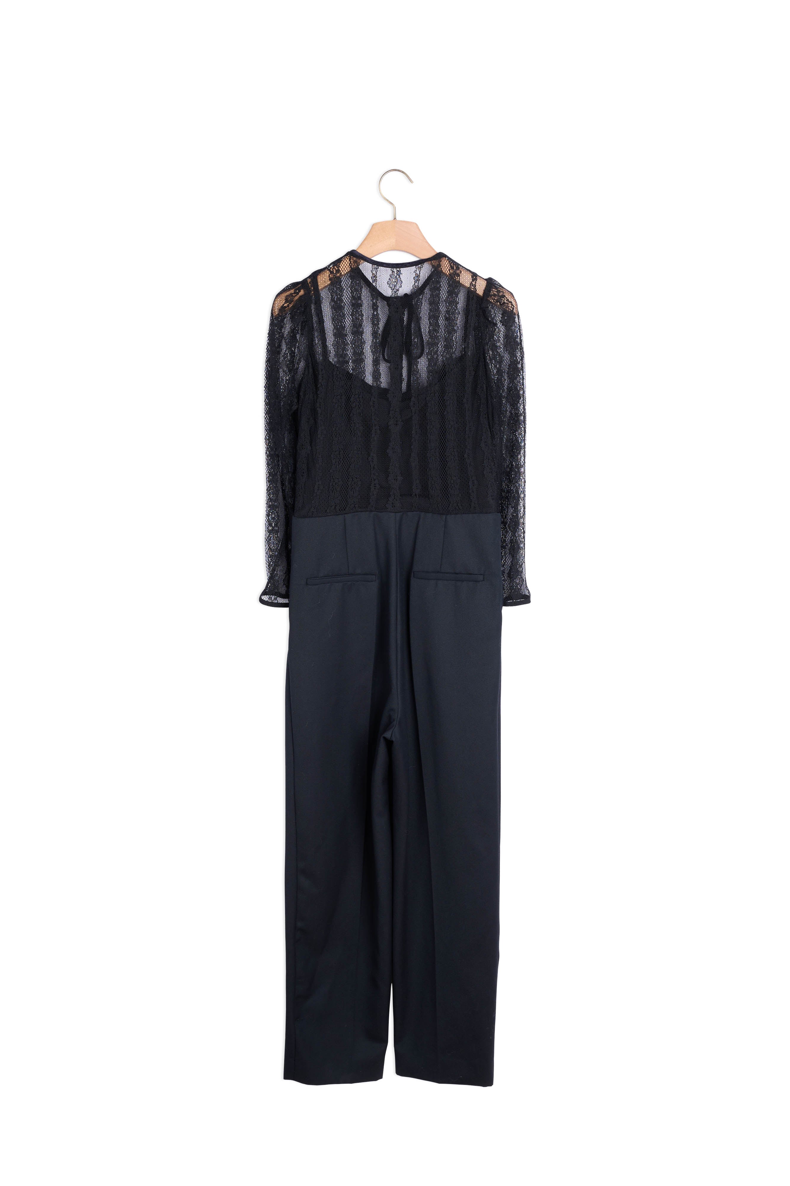 Combinaison Pantalon bi-matière Sandro seconde main