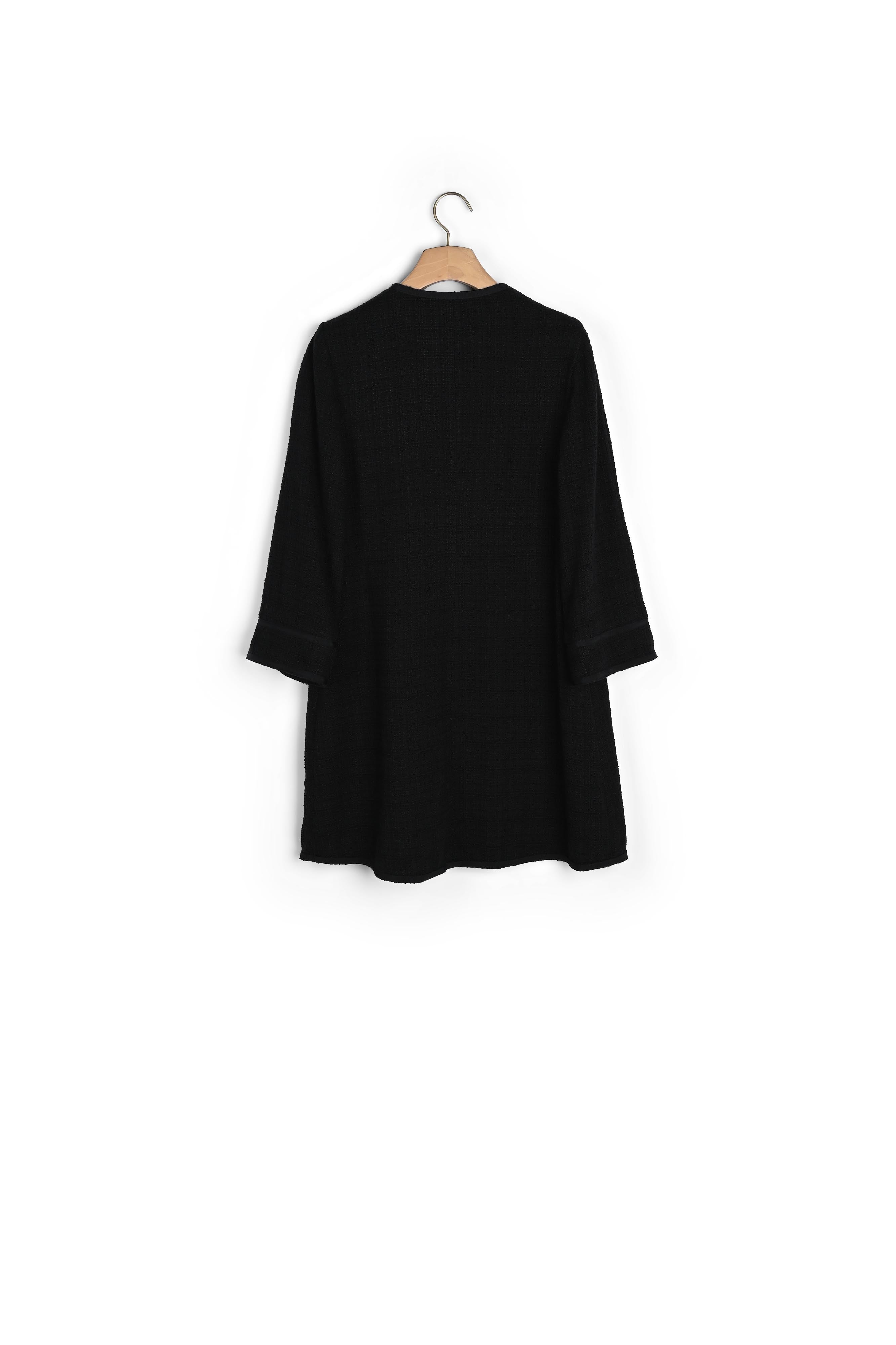 Robe courte en tweed à manches longues Sandro seconde main