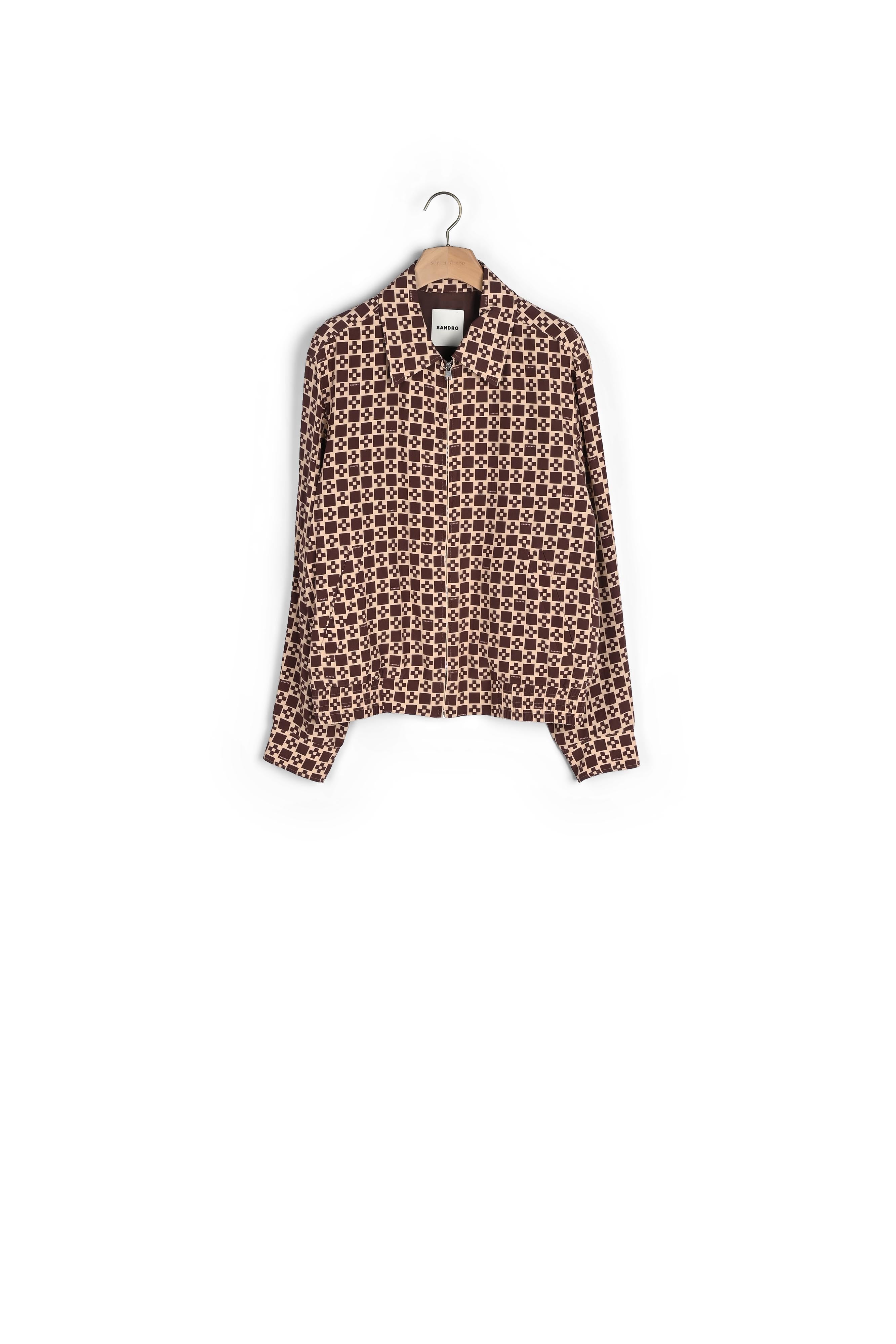 Blouson Marron Sandro seconde main