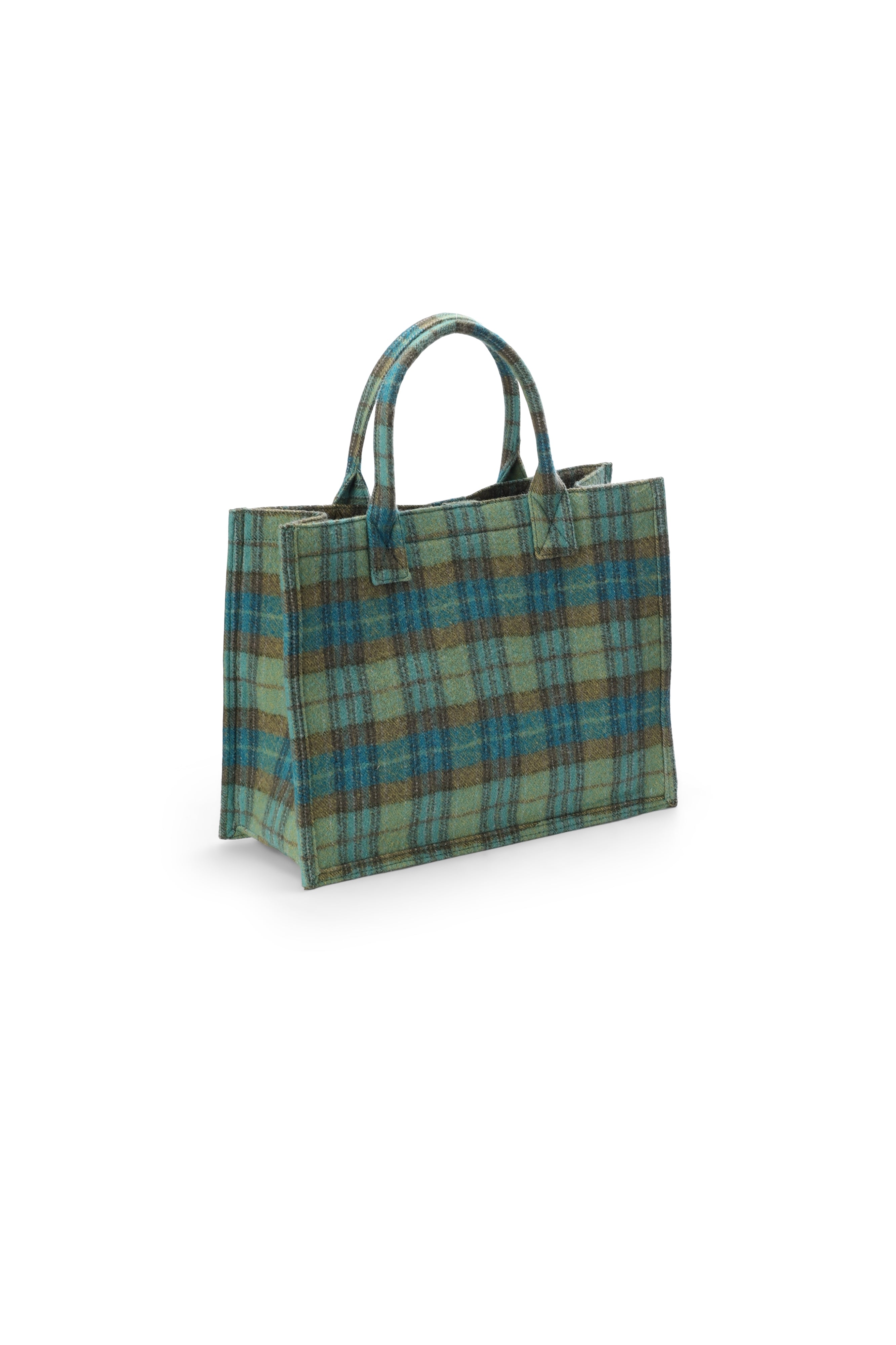 Sac cabas Kasbah à carreaux Sandro seconde main