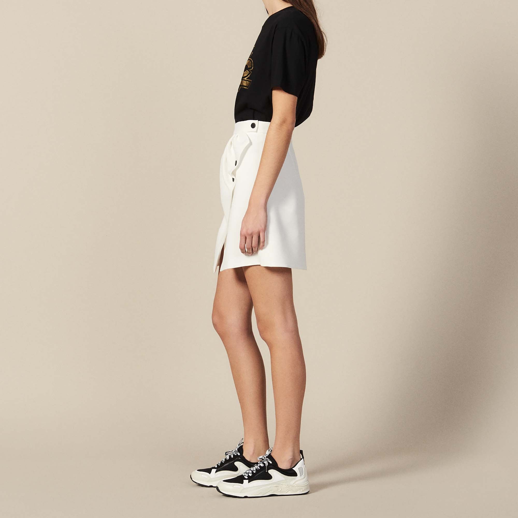 Jupe courte portefeuille Sandro seconde main