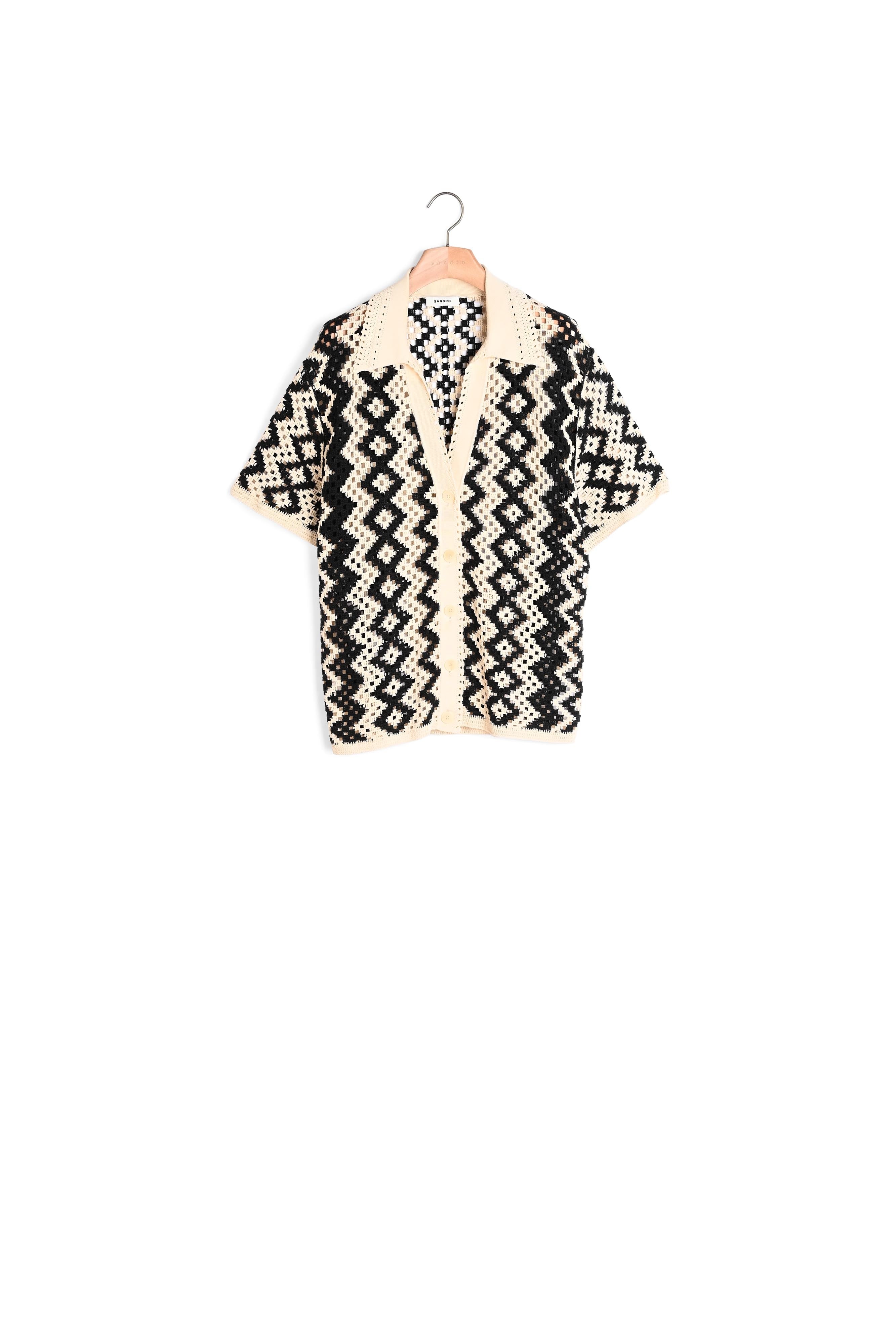 Top en crochet Sandro seconde main