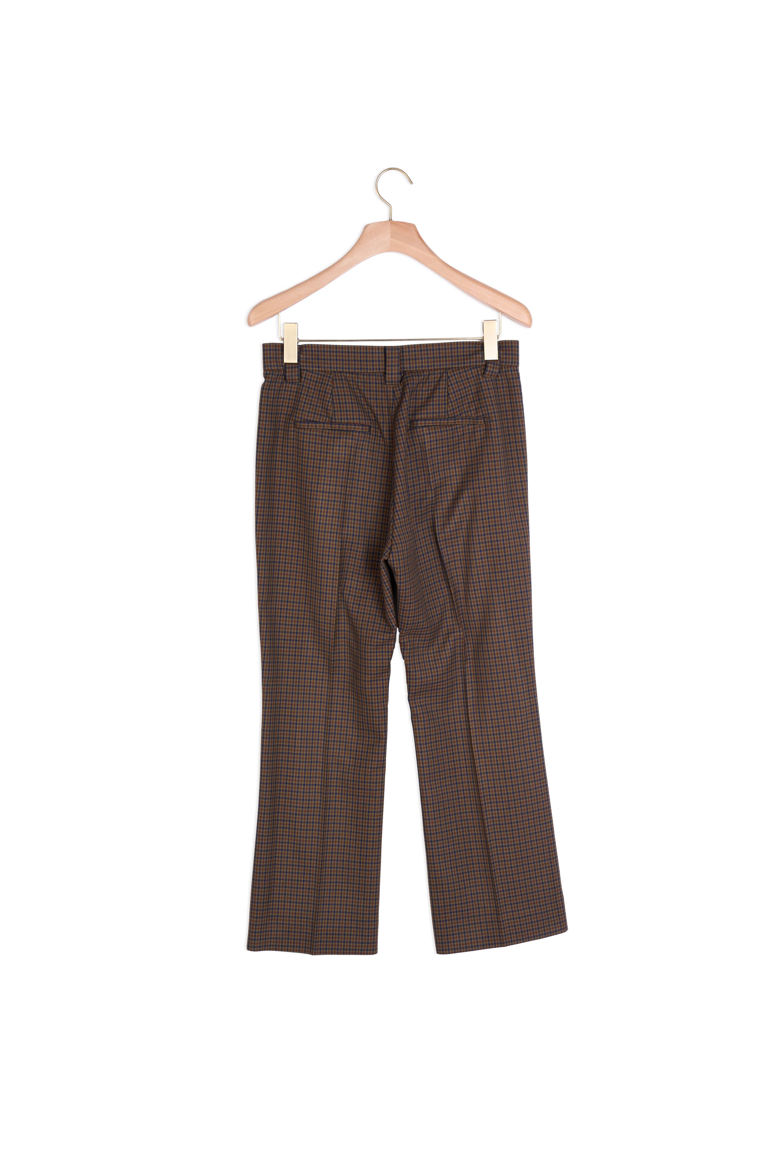 Pantalon à carreaux Sandro seconde main