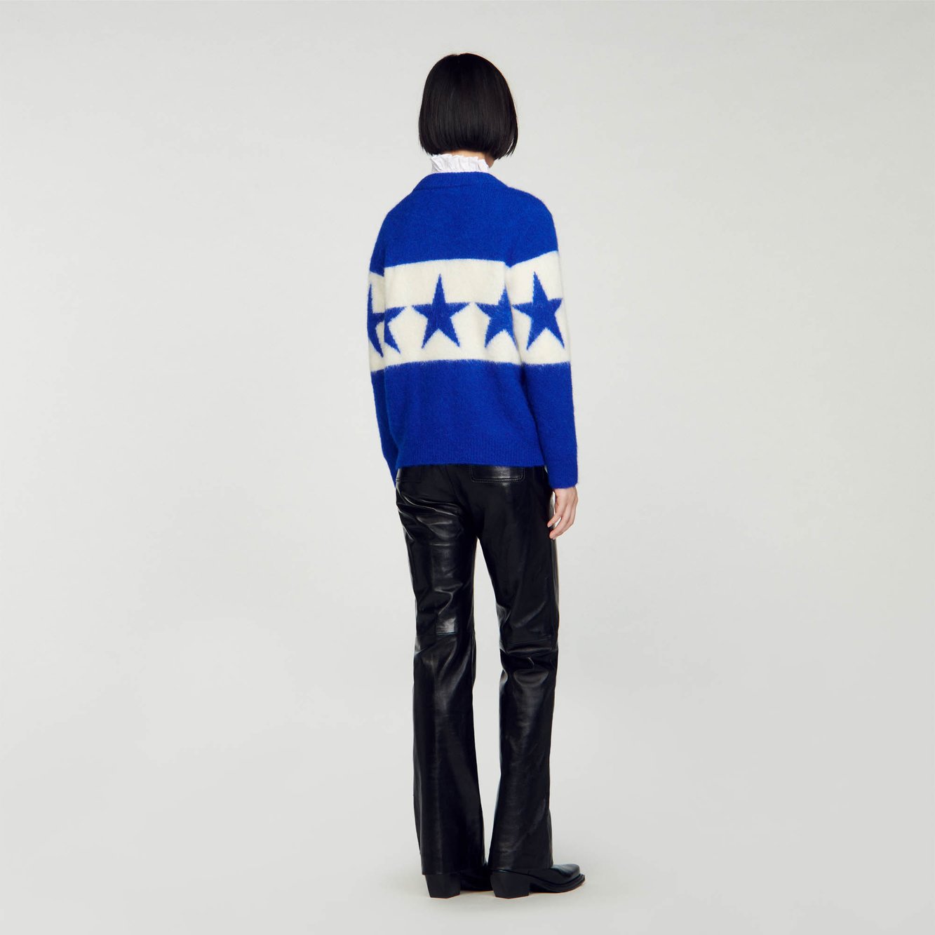Pull Bleu Sandro seconde main