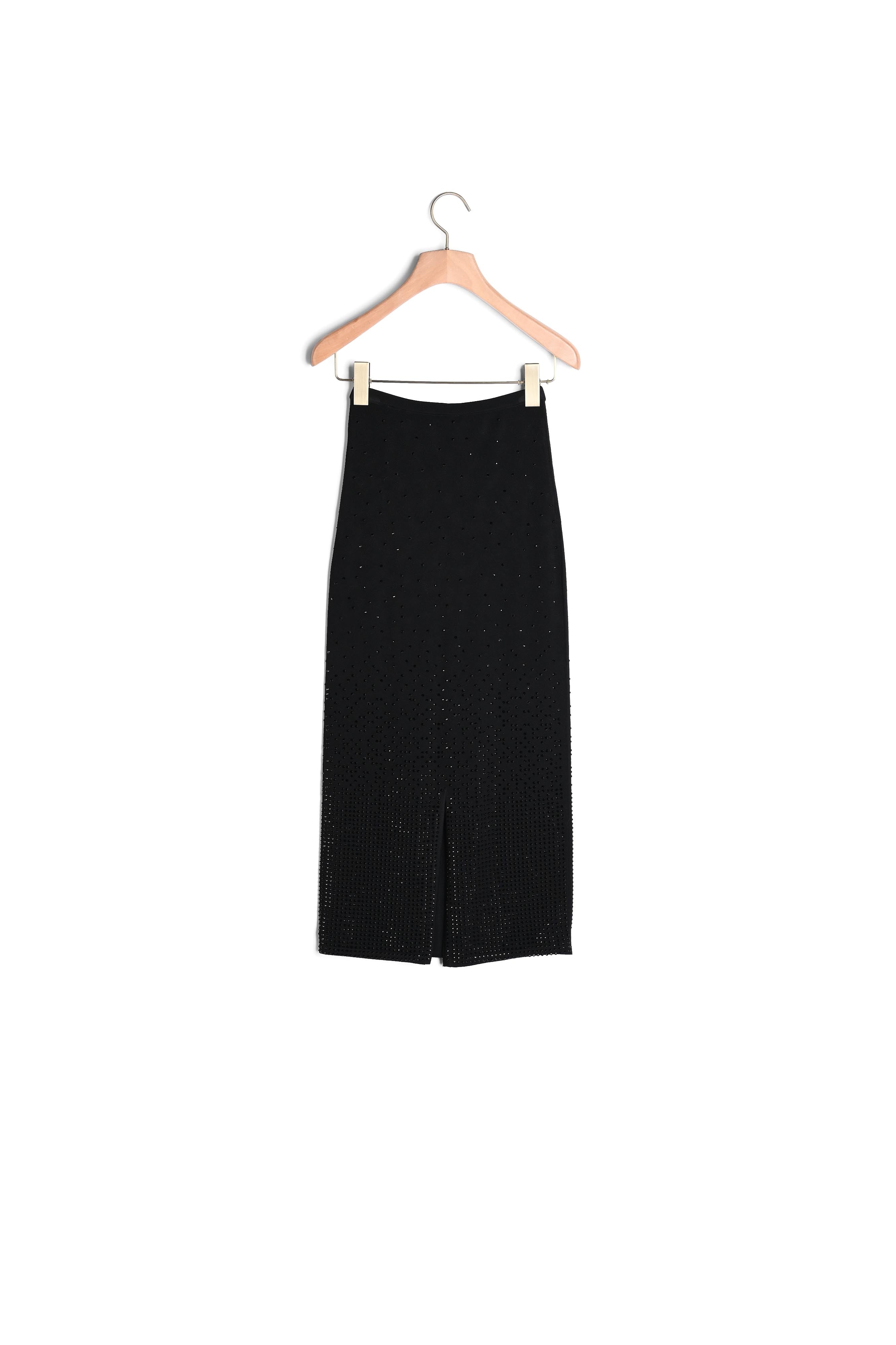 Jupe midi ornée de strass Sandro seconde main