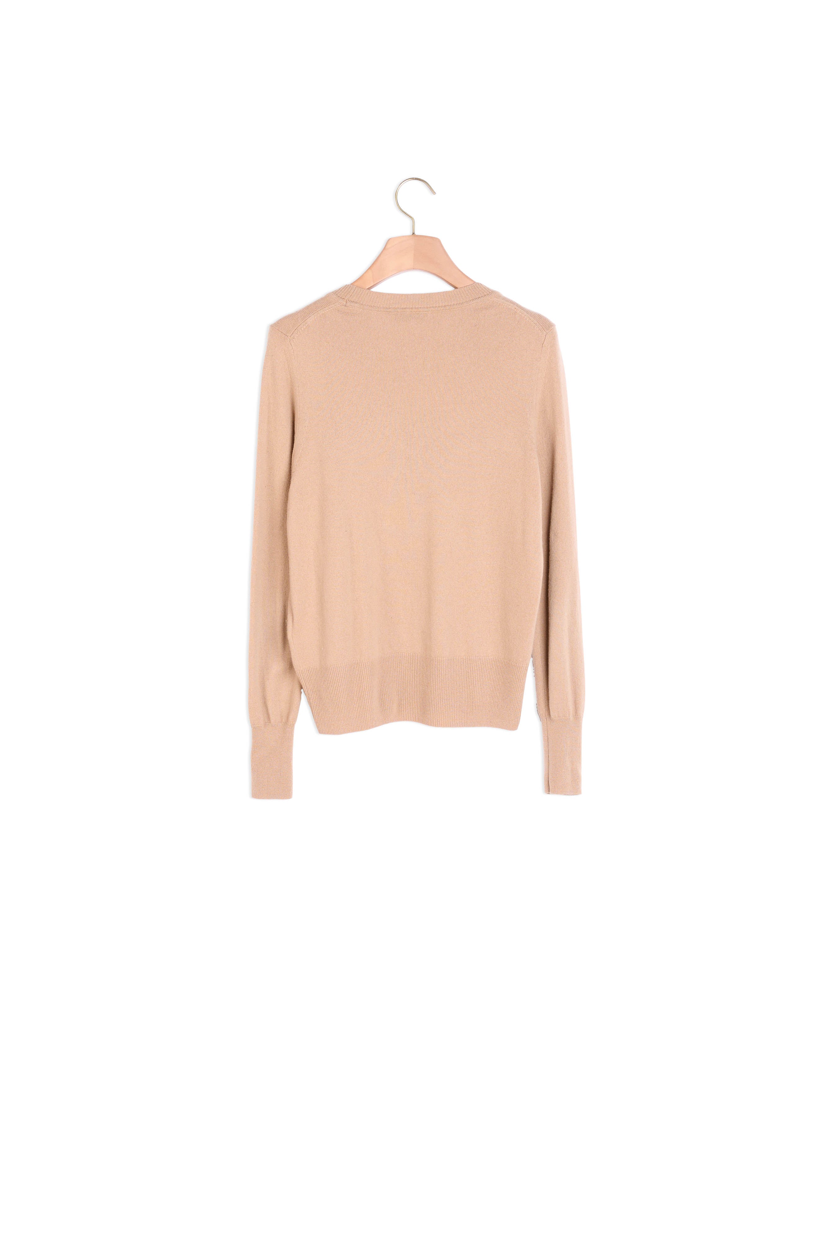 Pull laine et cachemire avec inscription Sandro seconde main