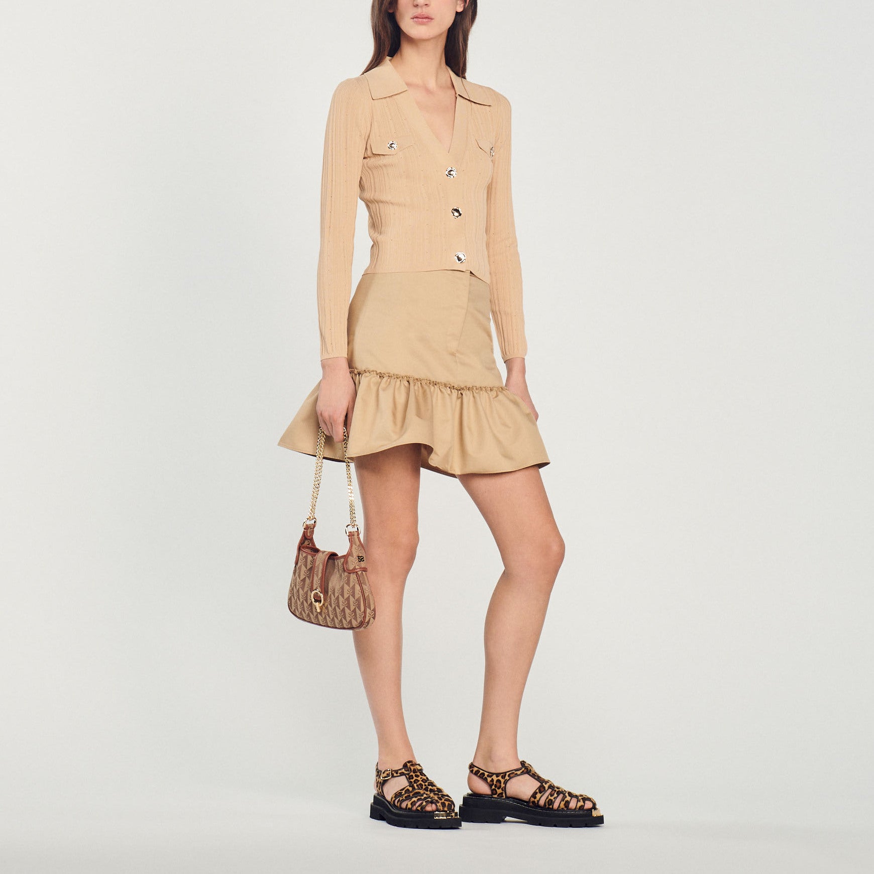 Cardigan court Sandro seconde main