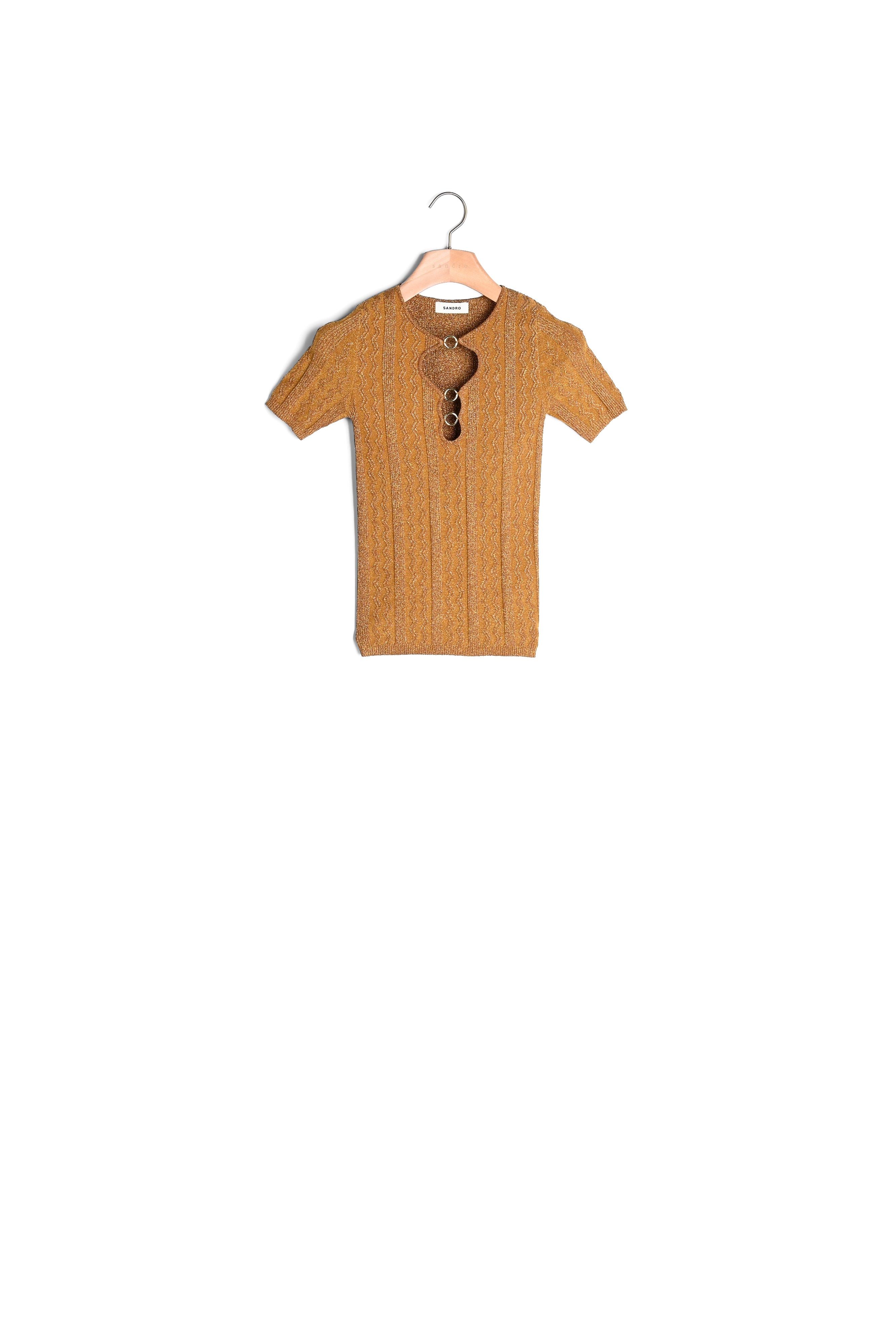 Top en Maille scintillante Sandro seconde main