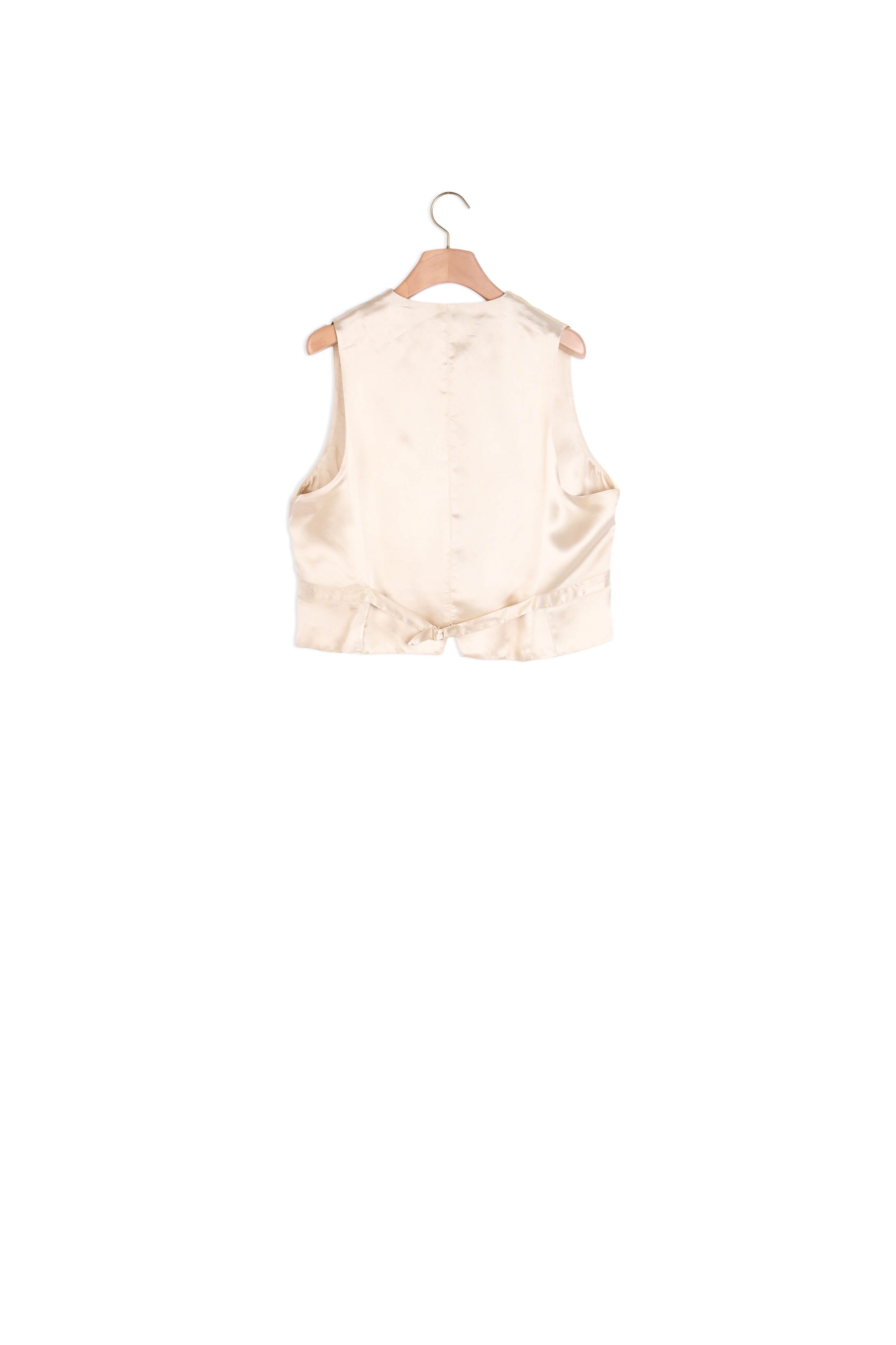 Gilet de costume Sandro seconde main