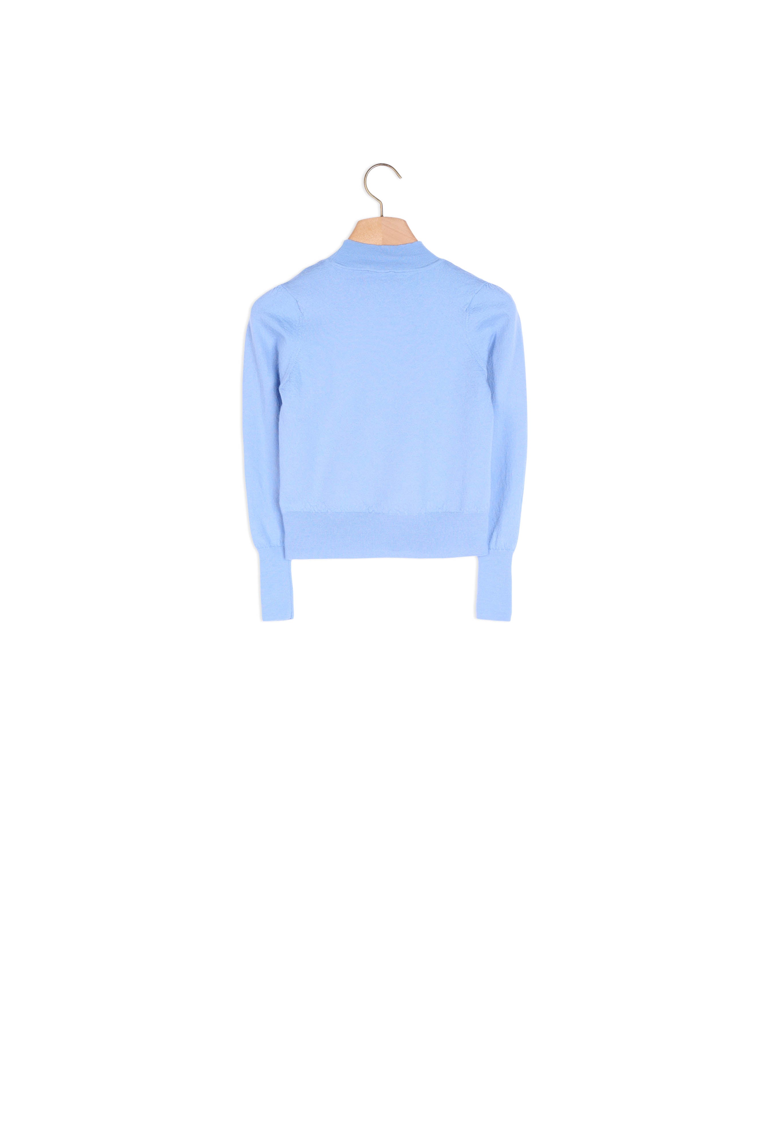 Pull en laine avec logo brodé Sandro seconde main