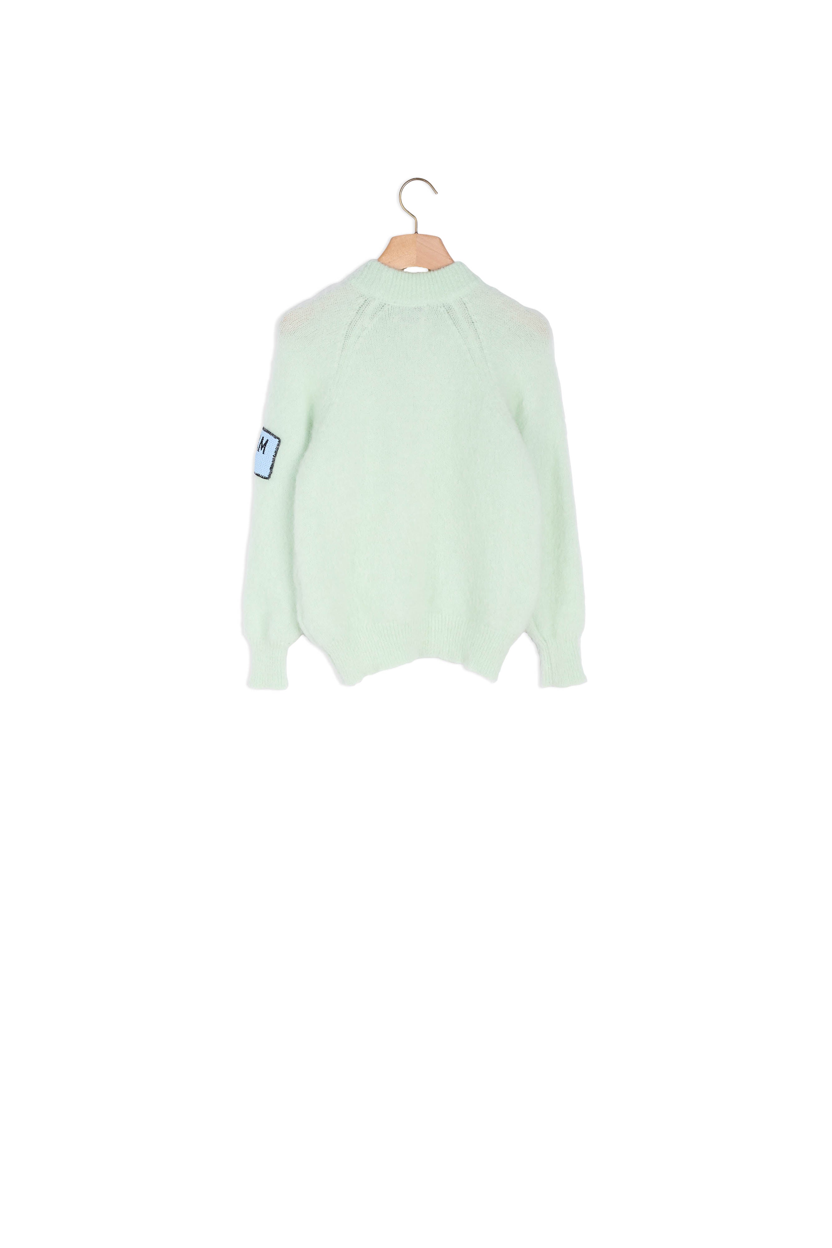 Pull Vert Amande Sandro seconde main