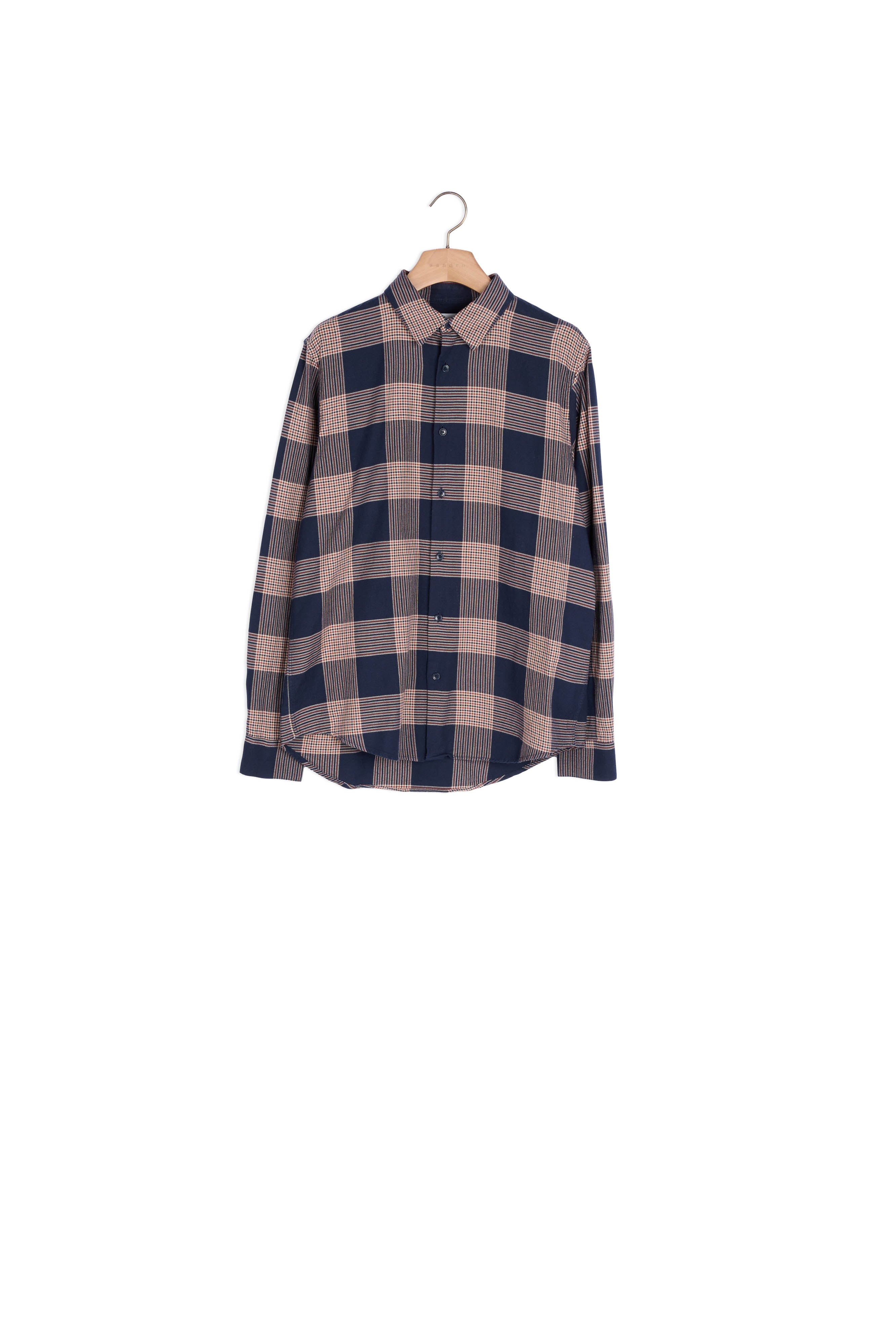 Chemise Marine Sandro seconde main