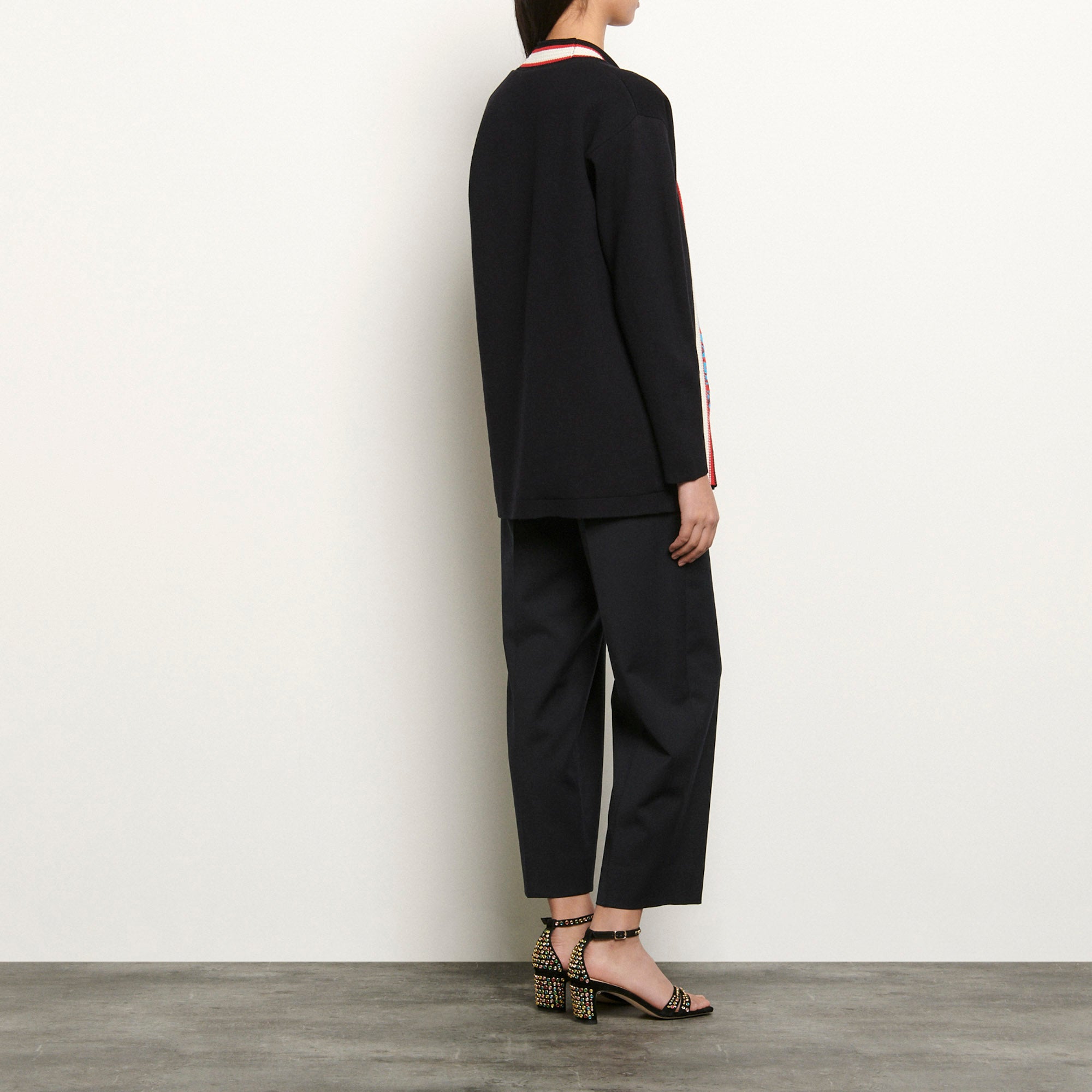 Cardigan avec doublure imprimée Sandro seconde main