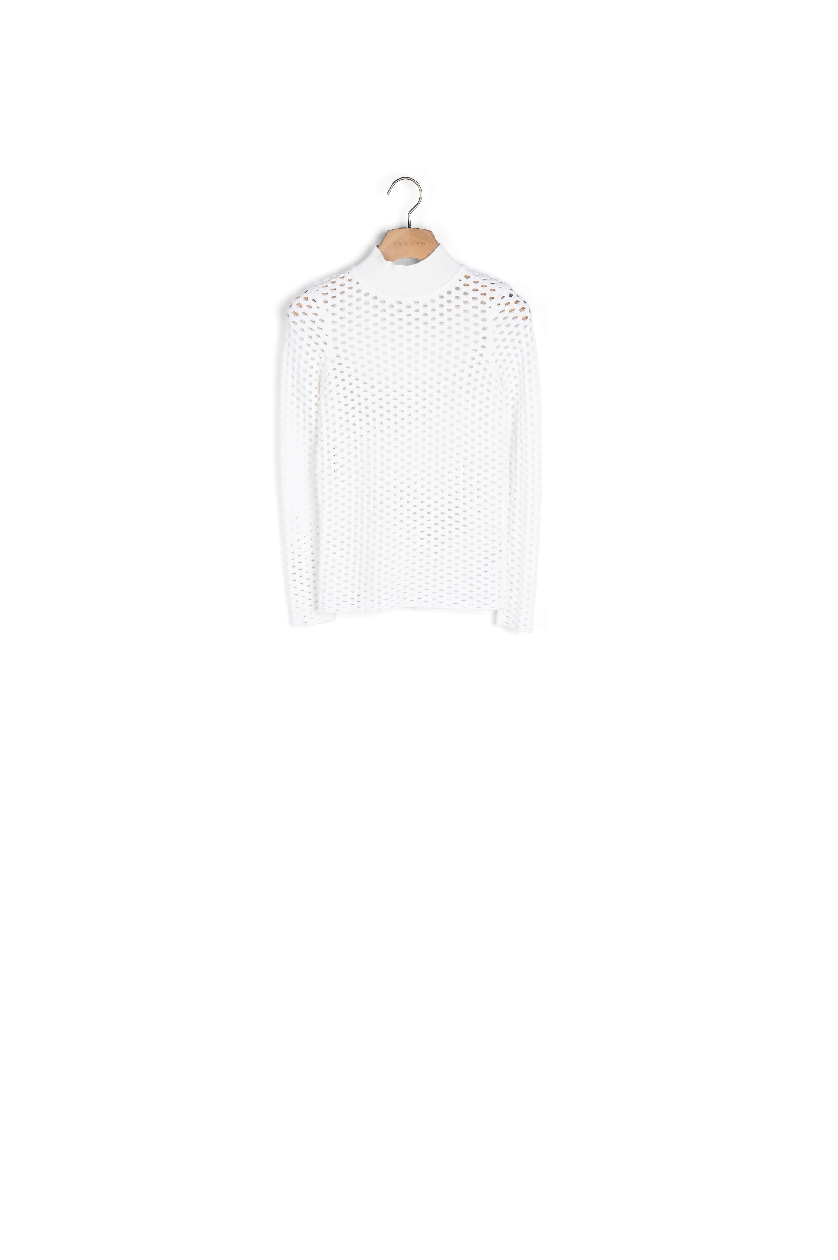 Pull manches longues résille Sandro seconde main