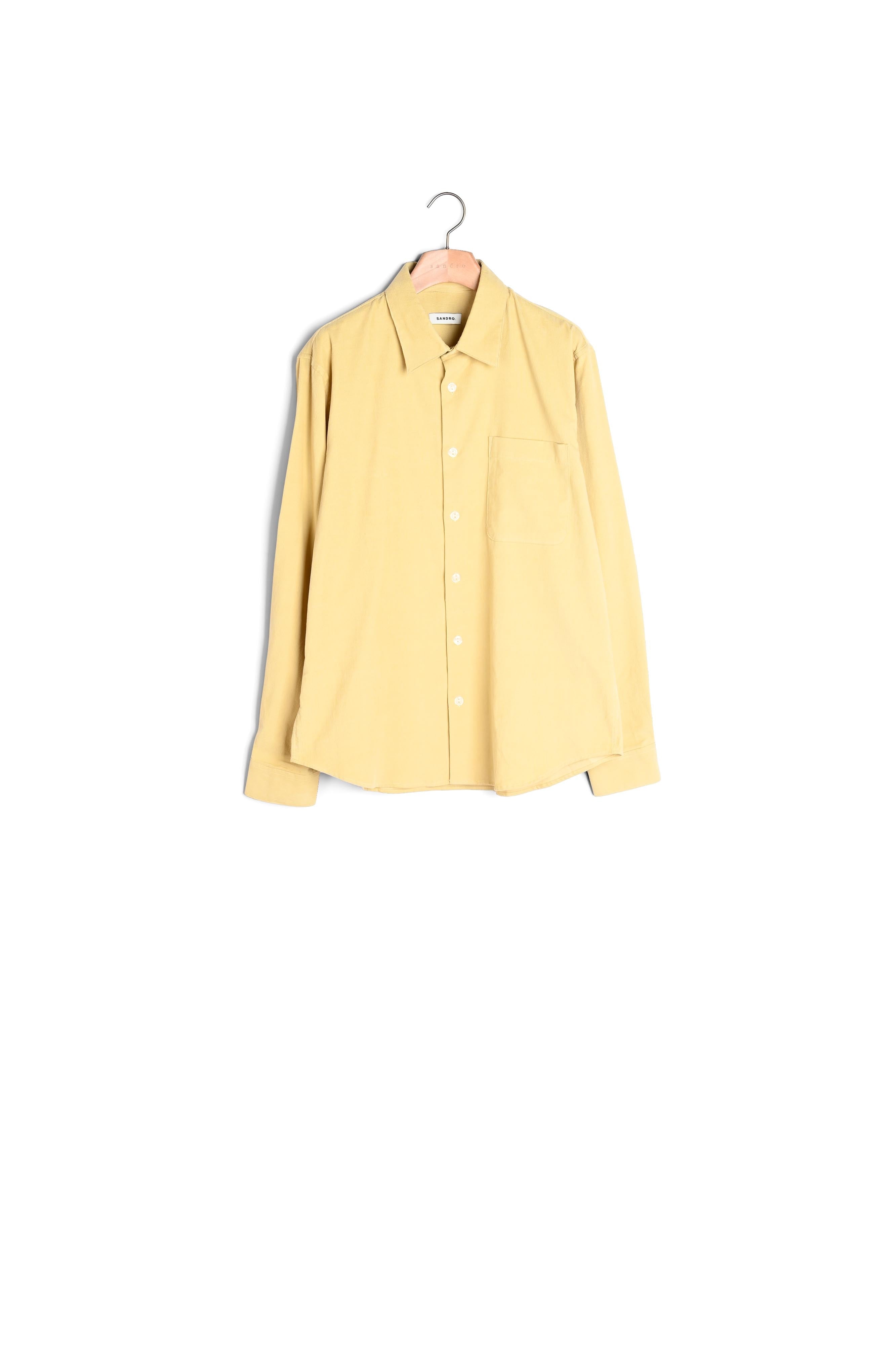 Chemise en velours côtelé Sandro seconde main