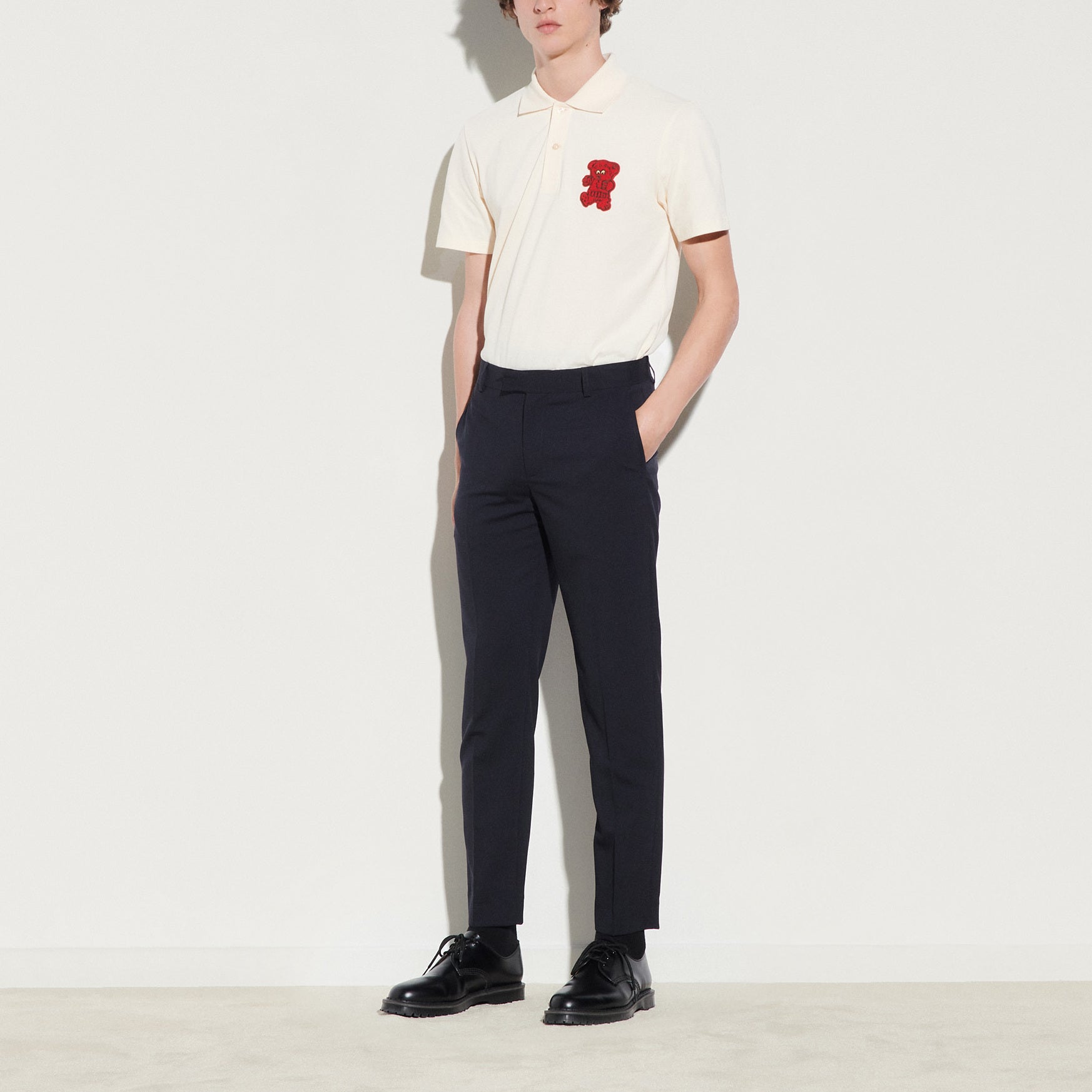 Pantalon en laine Sandro seconde main