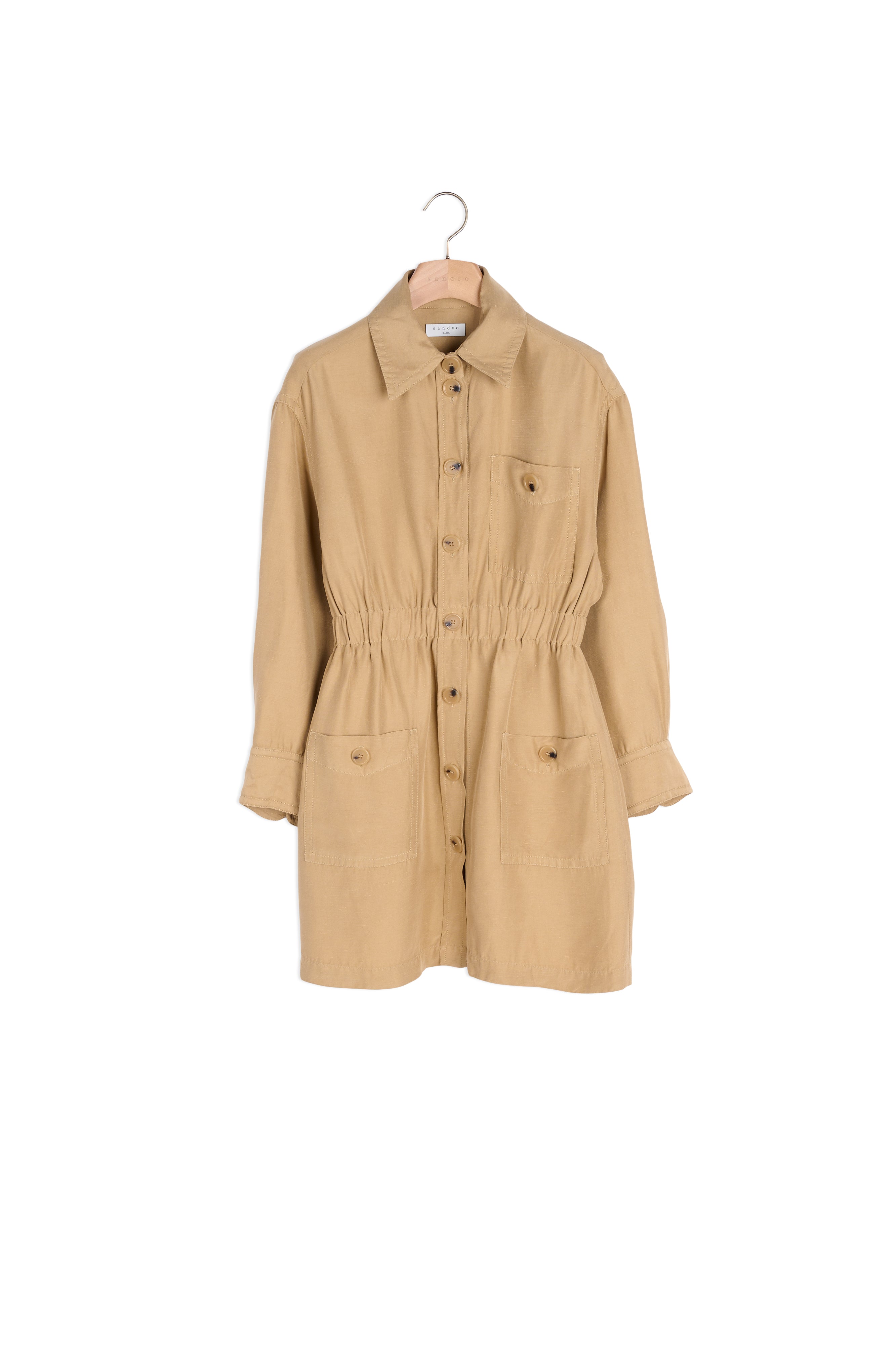 Robe façon Chemise Sandro seconde main