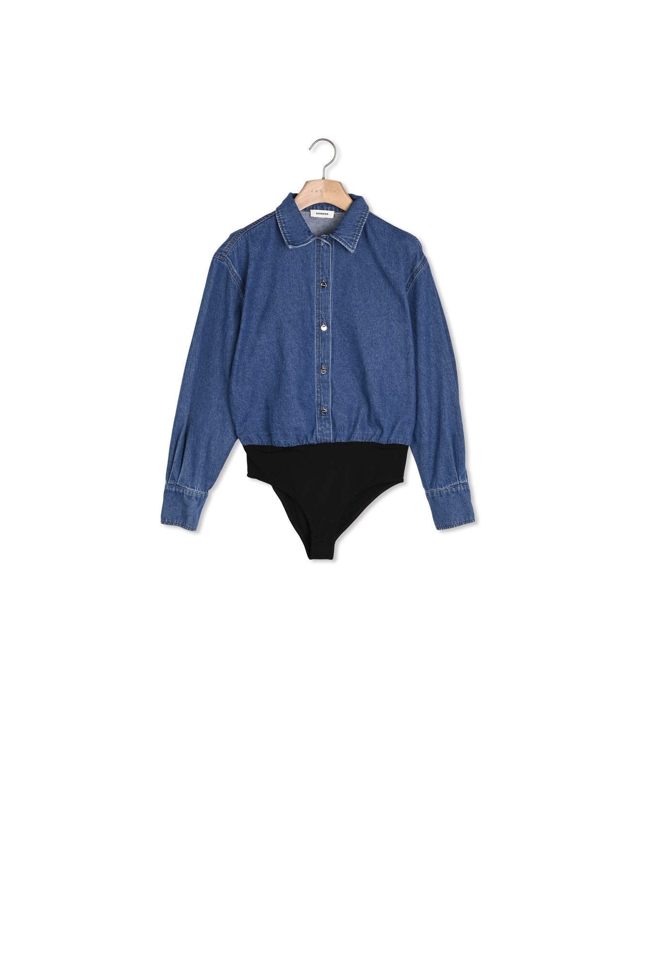Chemise body en Jean Sandro seconde main