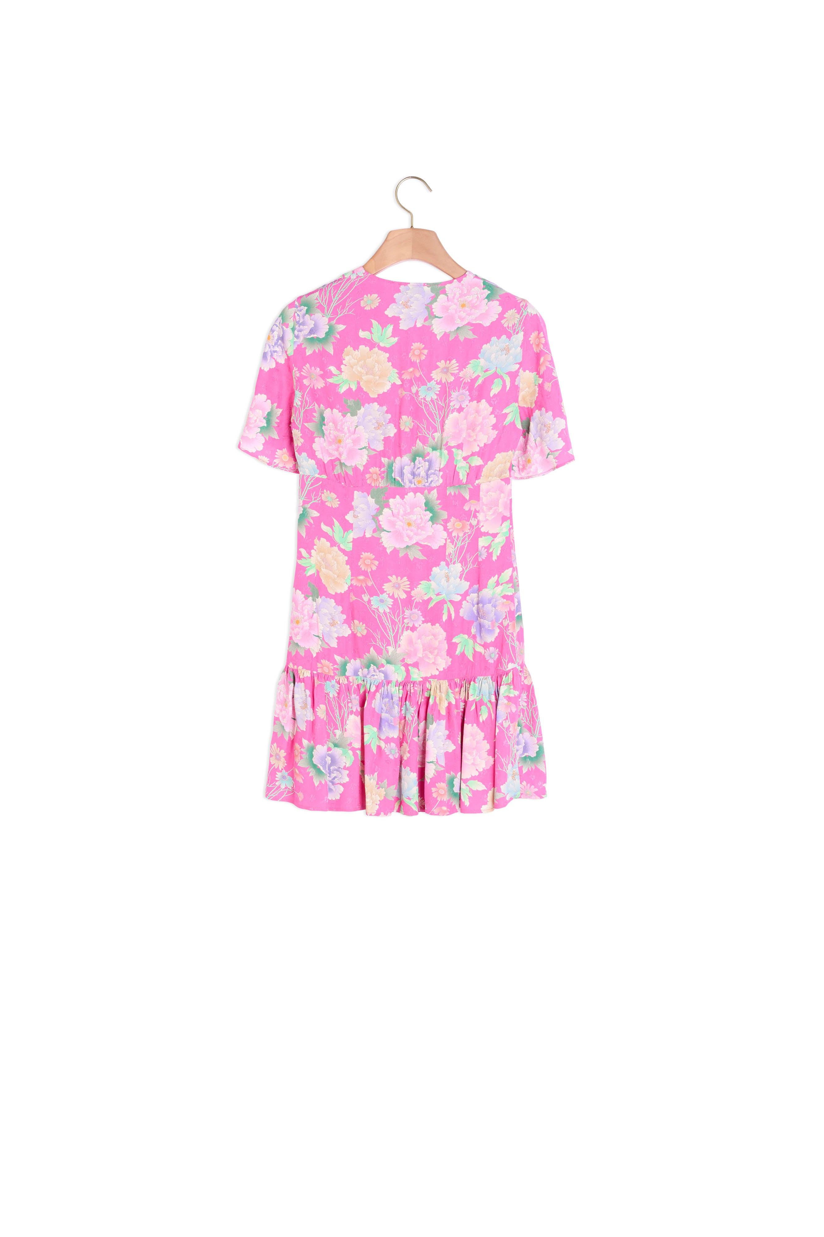 Robe courte en jacquard imprimé Sandro seconde main
