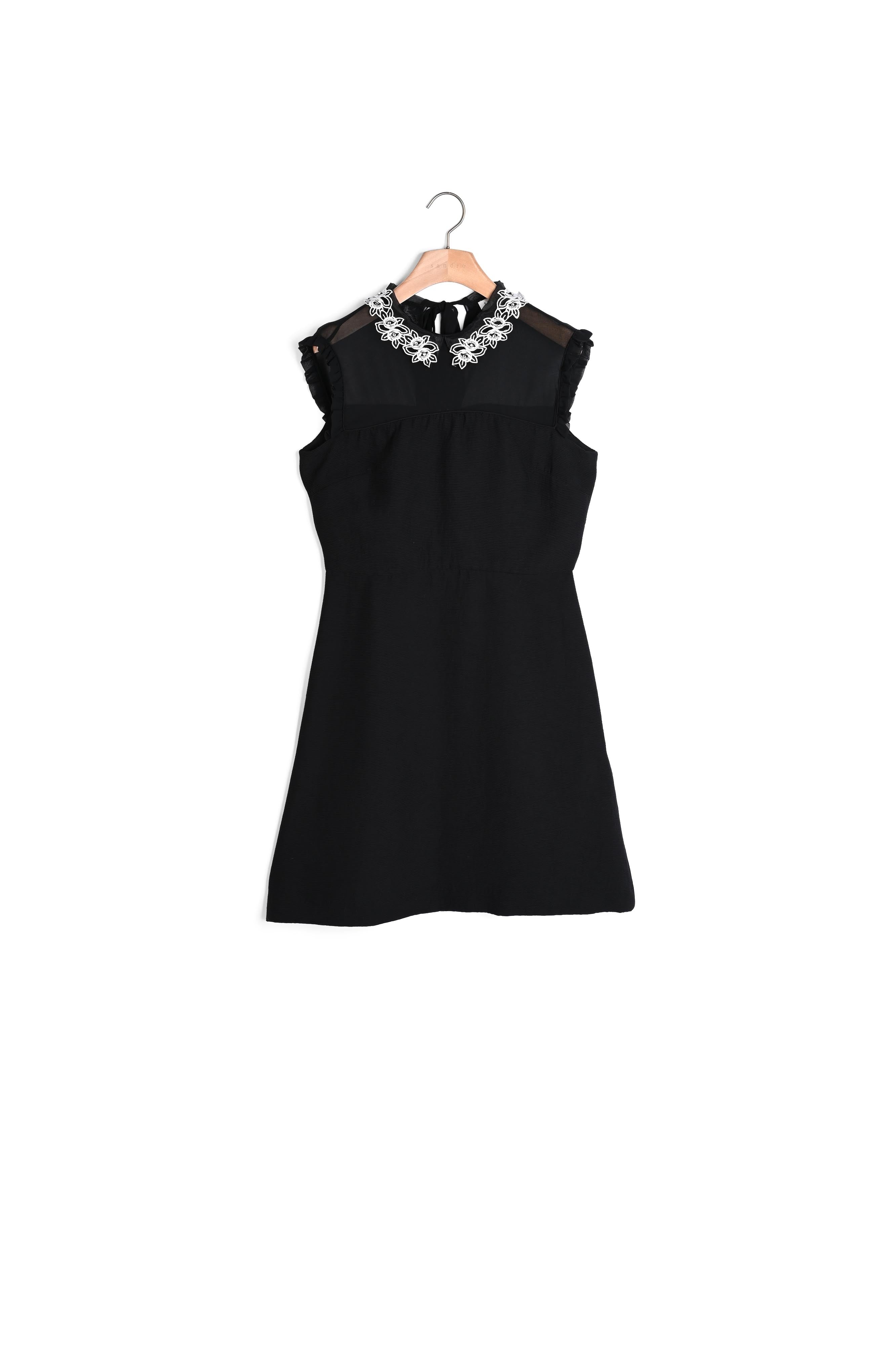 Robe sans manches col Claudine Sandro seconde main
