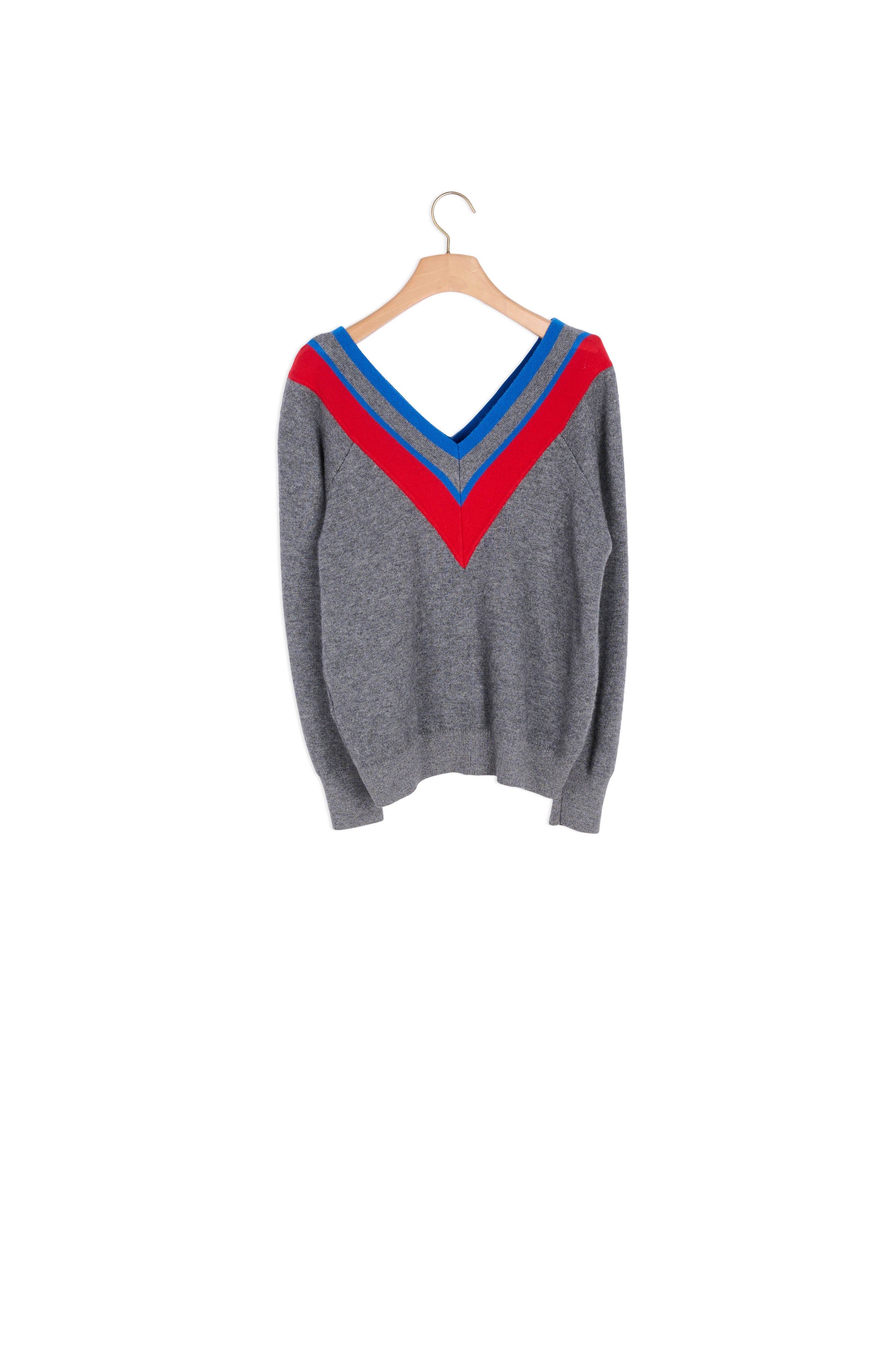 Pull décolleté avec galon Sandro seconde main