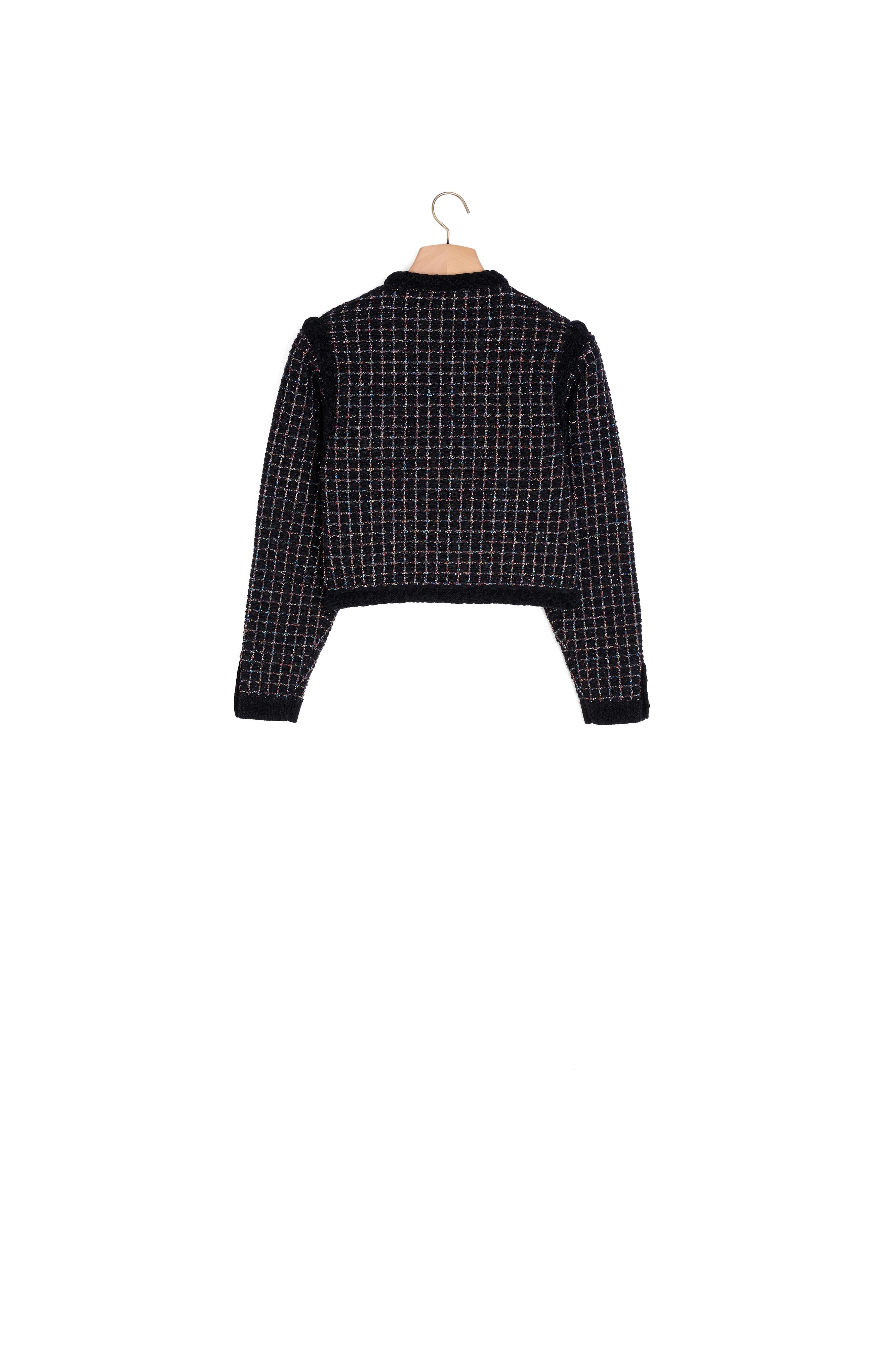 Cardicoat effet tweed Sandro seconde main