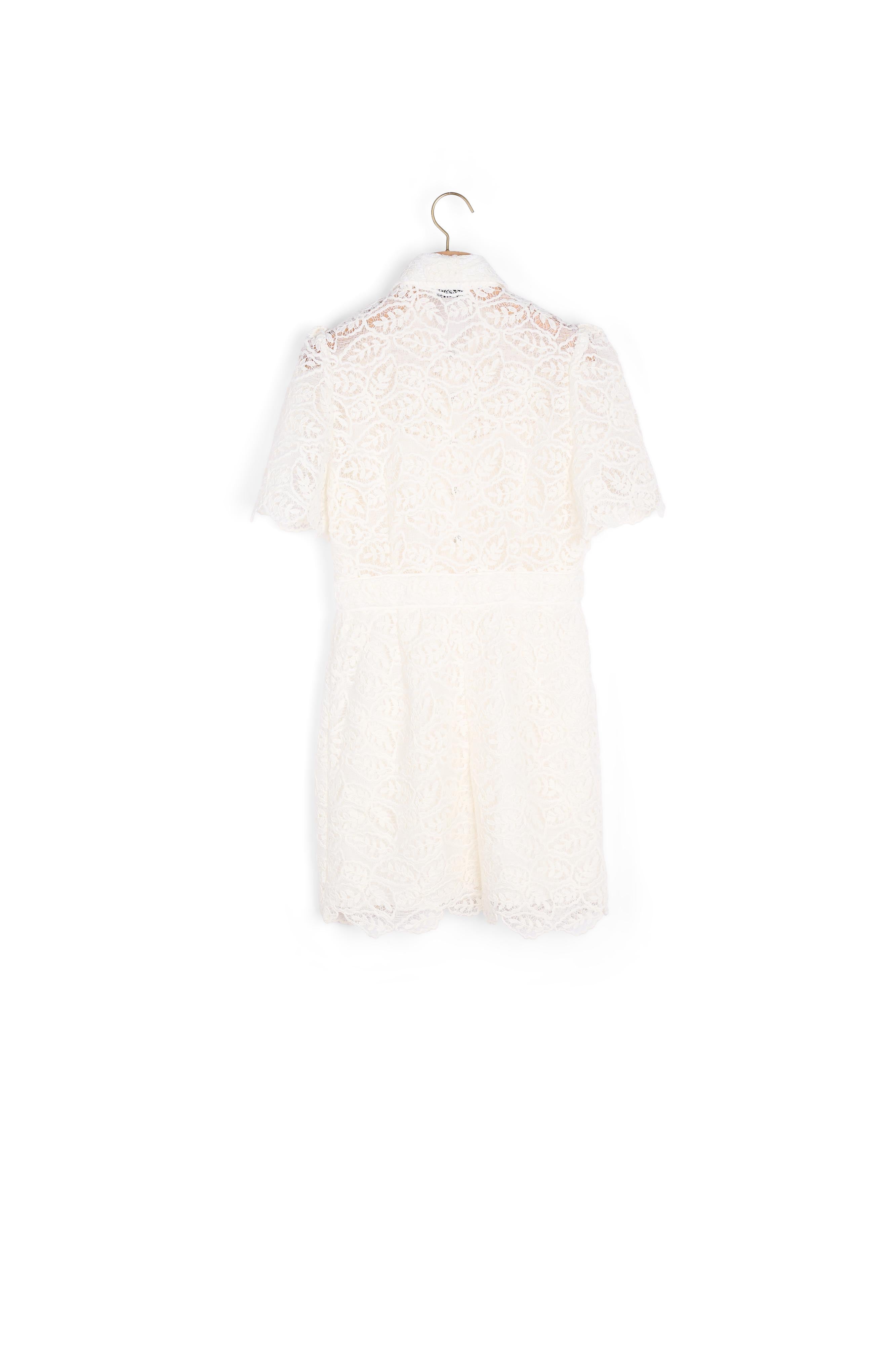 Robe courte en dentelle Sandro seconde main